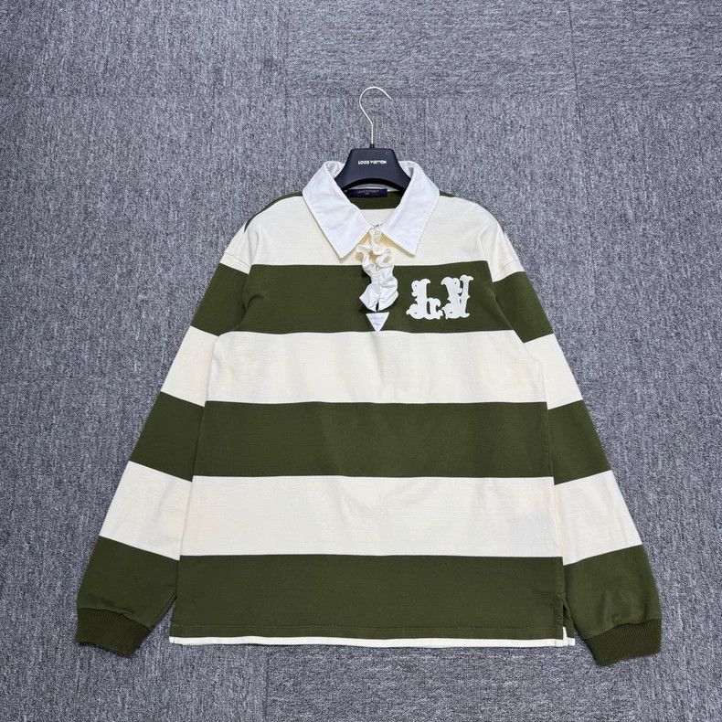 Louis Vuitton Louis Vuitton Fw24 striped print shirt 2501-Nextarrow Size US L / EU 52-54 / 3 - 3 Thumbnail