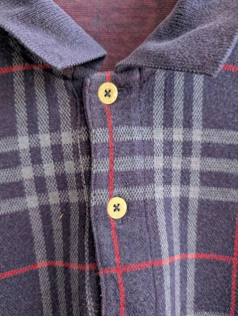 Burberry vintage BURBERRY nova check long sleeve t shirts Size US XL / EU 56 / 4 - 4 Thumbnail