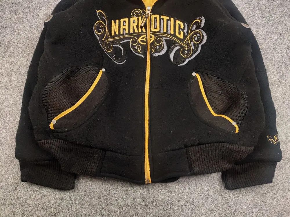 If Six Was Nine Vintage Narcotic Wear Baggy logo Fleece Jacket Y2K Style Size US M / EU 48-50 / 2 - 3 Thumbnail