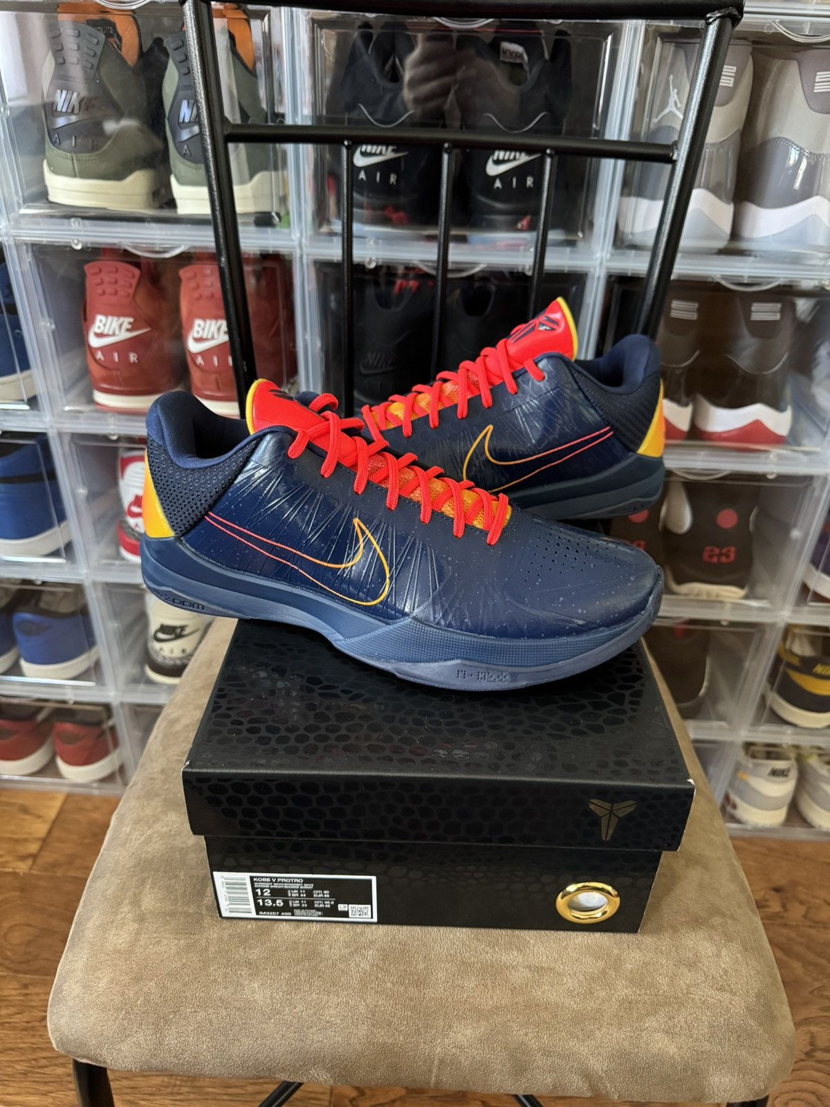 Nike Kobe 5 Protro x Caitlin Clark x Indiana Fever sz 12 DS
