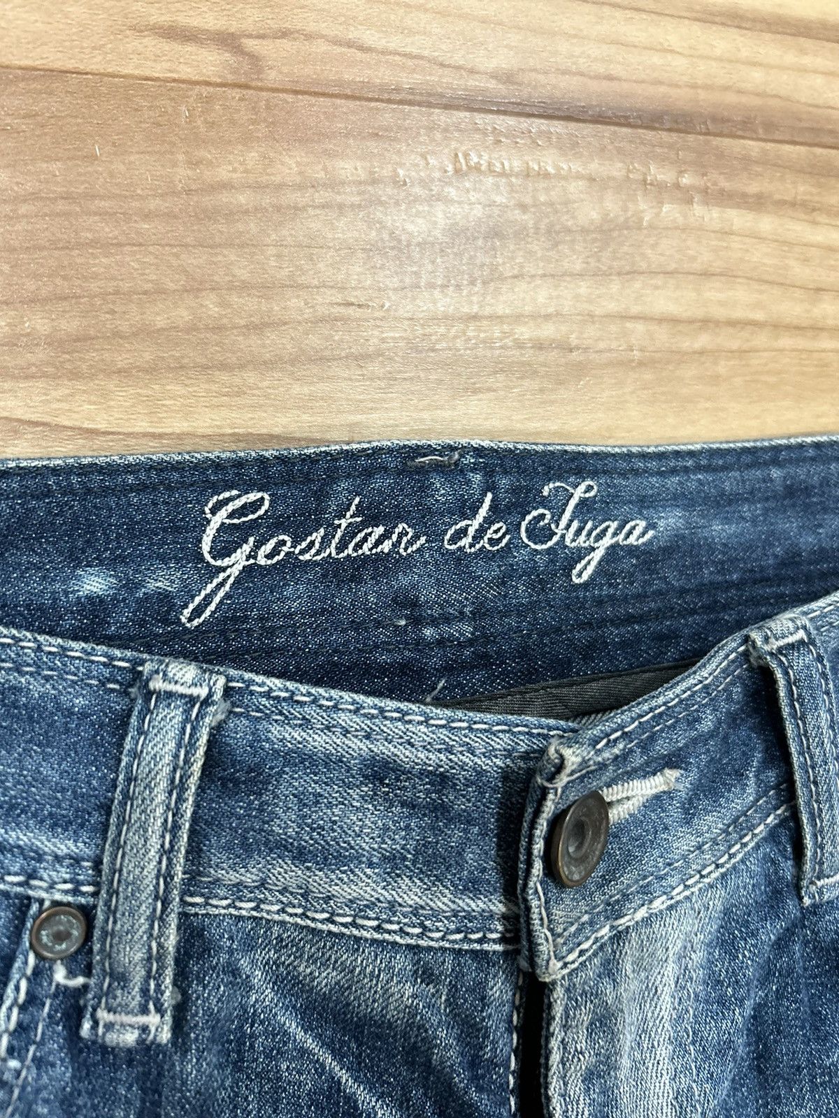 GOSTAR DE FUGA Gostar de Fuga Bootcut Denim Size US 31 - 4 Thumbnail