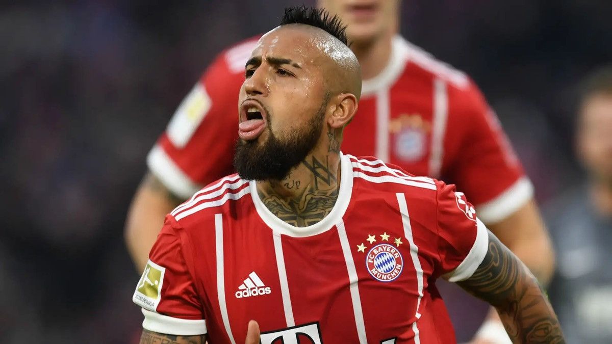 Vintage BAYERN ADIDAS 2017/2018 FOOTBALL HOME JERSEY #23 VIDAL Size US XXL / EU 58 / 5 - 10 Thumbnail