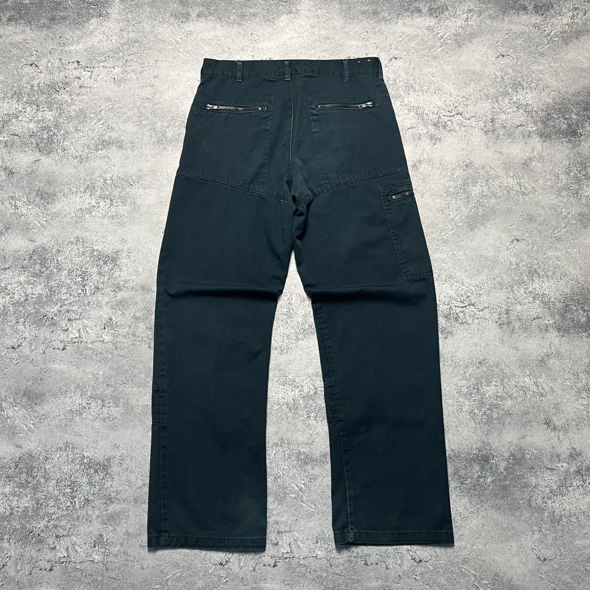 Dickies × Vintage Vintage Dickies Redhawk Navy Trashed Cargo Workwear Pants Size US 30 / EU 46 - 17 Thumbnail