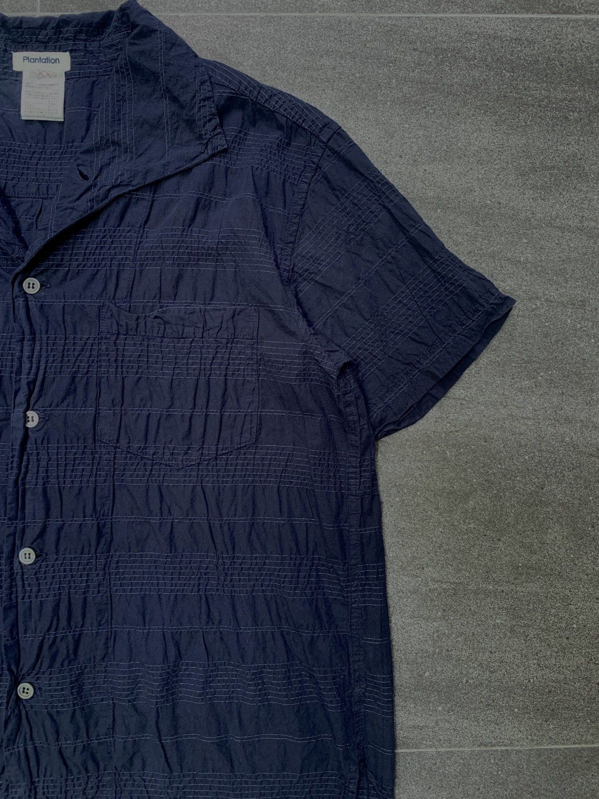 Issey Miyake Plantation Wrinkled Shirt Size US M / EU 48-50 / 2 - 4 Thumbnail