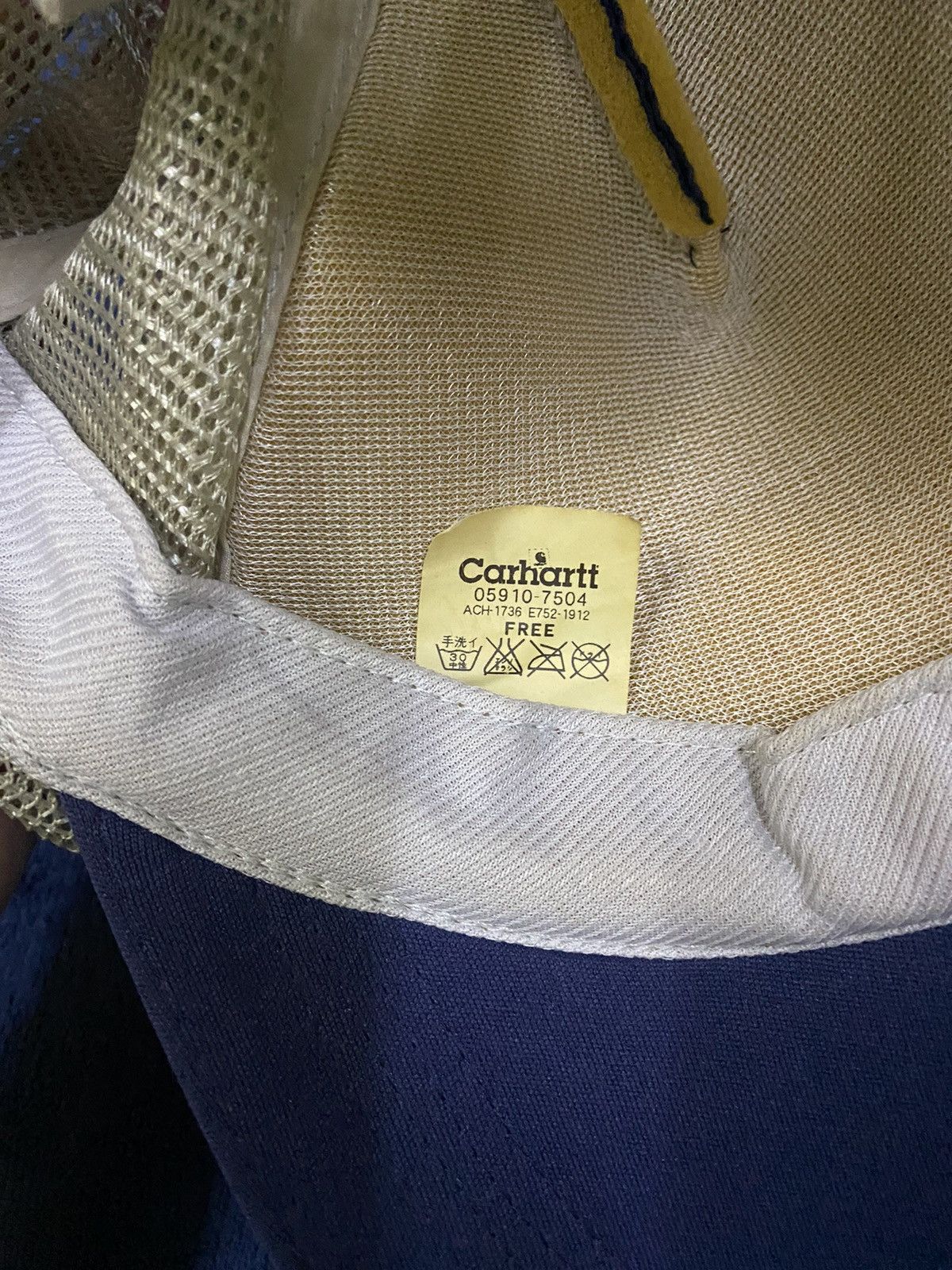 Carhartt × Vintage Vintage Carhartt Trucker Cap Size ONE SIZE - 5 Thumbnail