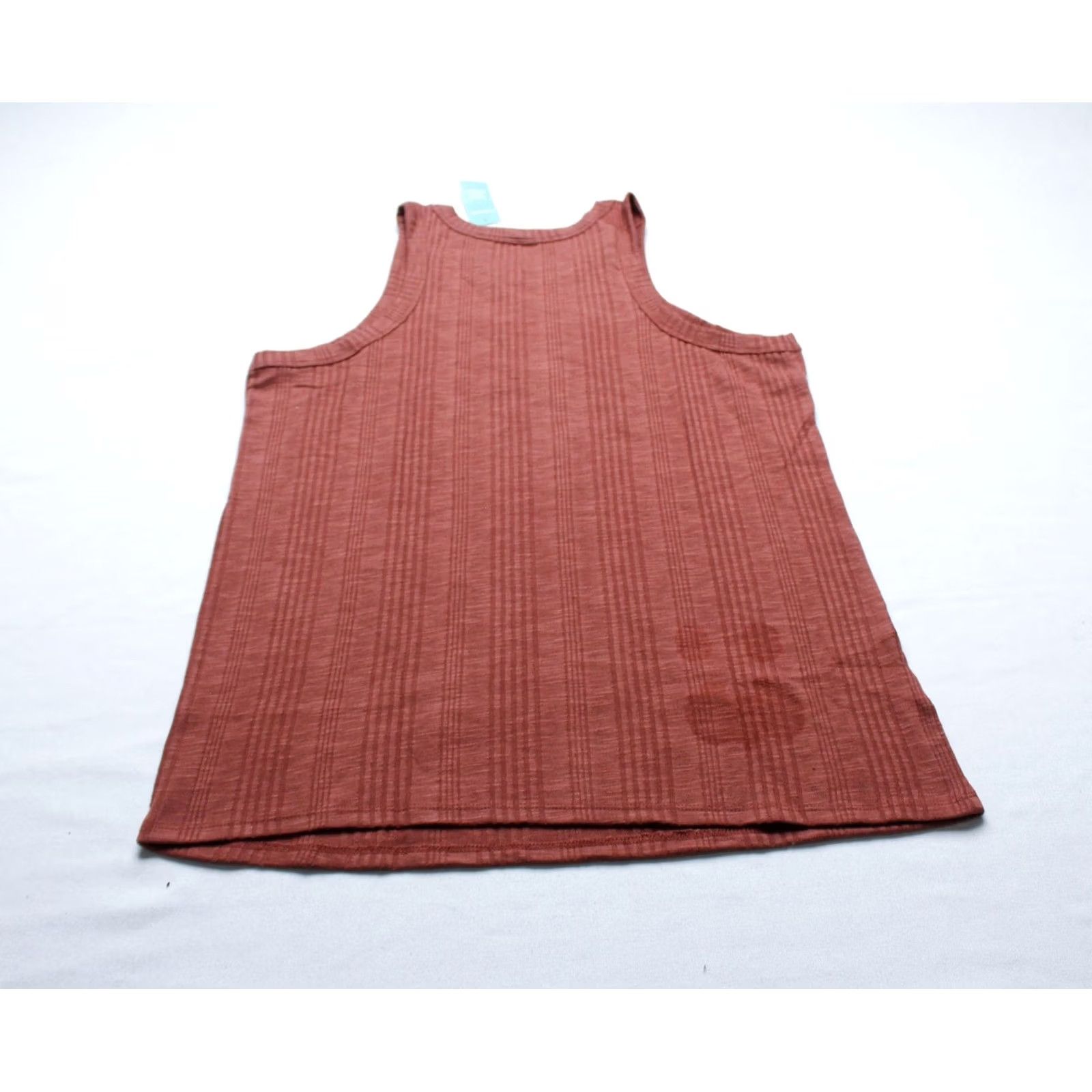 Vintage Maurices Women's 24/7 Highline Variegated Ribbed Tank Top Brown Size 2XL NC3 Size XXL / US 16-18 / IT 52-54 - 4 Thumbnail