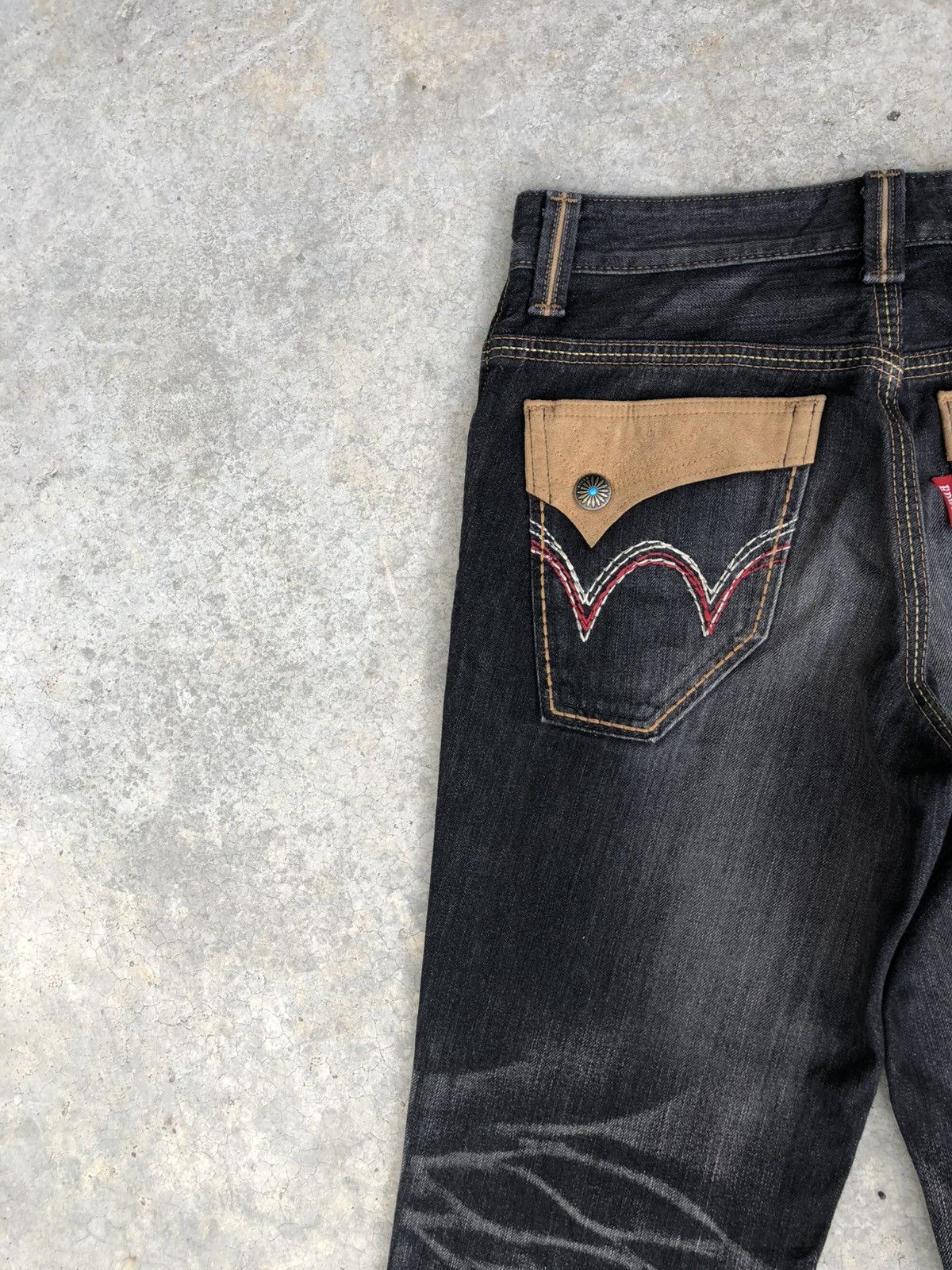 If Six Was Nine Japanese Edwin Flared Jeans Distressed Jeans Size US 32 / EU 48 - 9 Thumbnail