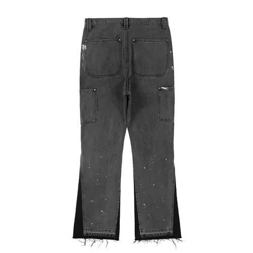 Japanese Brand Fujita x Jyoge Splash Ink Color Denim Pant Size US 30 / EU 46 - 6 Thumbnail
