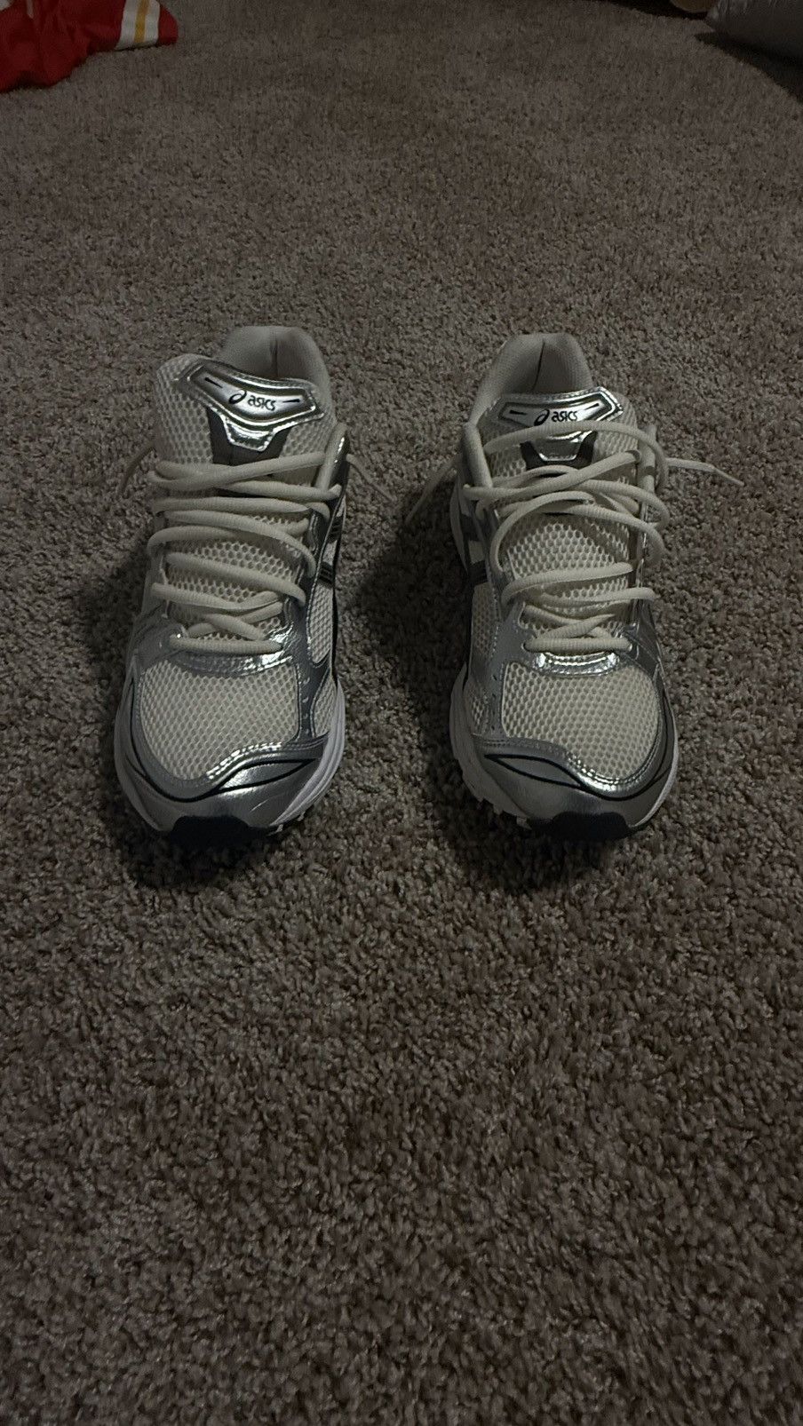 Asics Asic kayano 14 silver cream Size US 12 / EU 45 - 3 Thumbnail