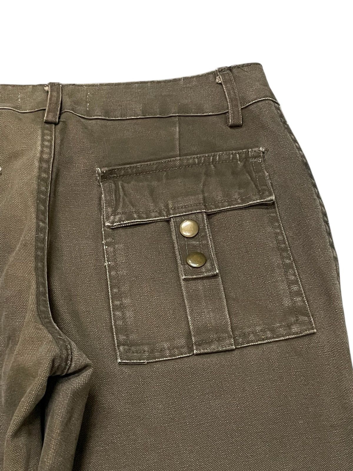 5351 POUR LES HOMMES × Le Grande Bleu (L.G.B.) Identity Japan gasmask 3D Pocket Faded Brown Pants Size US 28 / EU 44 - 17 Thumbnail