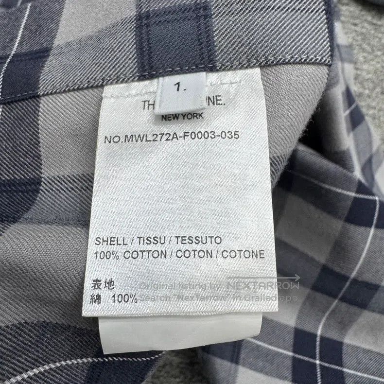 Thom Browne Thom Browne Gingham Shirt Size US S / EU 44-46 / 1 - 4 Thumbnail