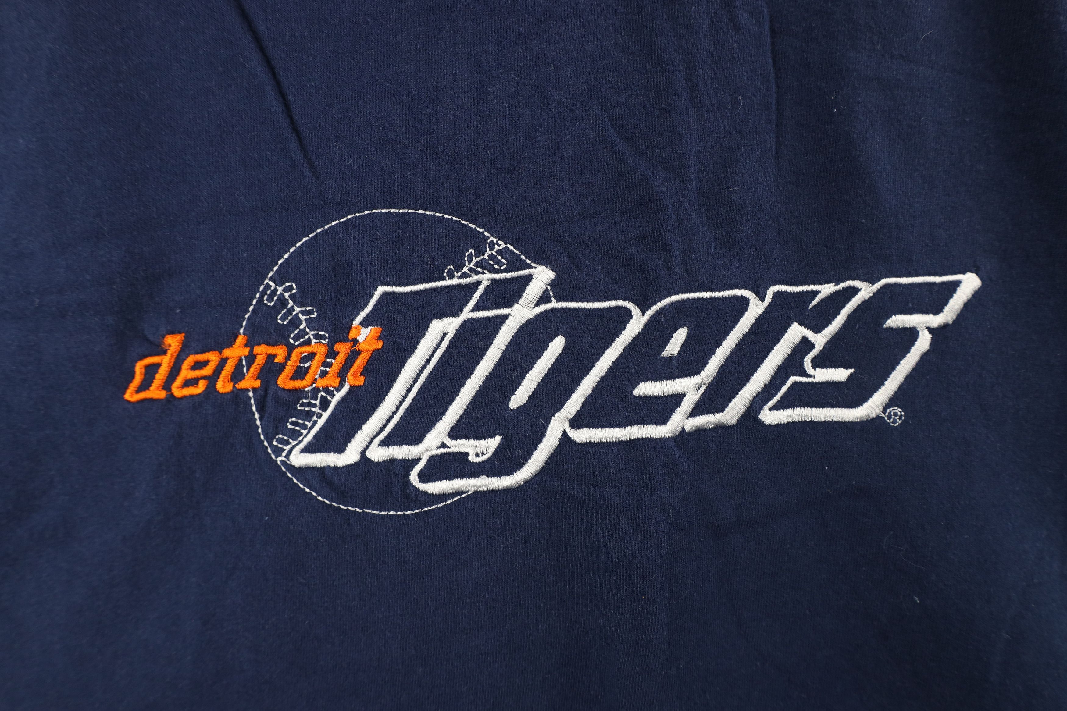 Vintage Vintage 90s Detroit Tigers Baseball Short Sleeve T-Shirt Size US XXL / EU 58 / 5 - 4 Thumbnail