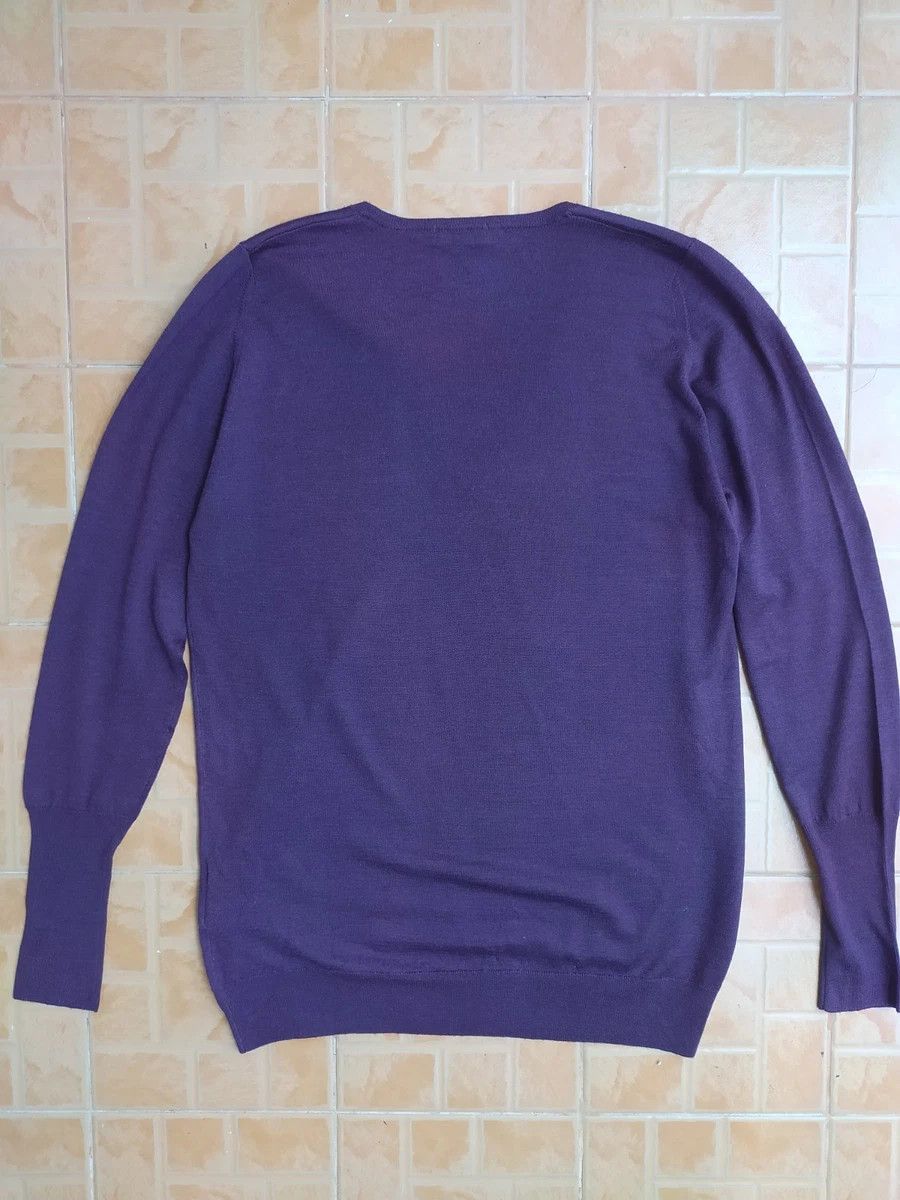 Cruciani CRUCIANI WOOL V NECK SWEATER SIZE 38 Size M / US 6-8 / IT 42-44 - 2 Thumbnail