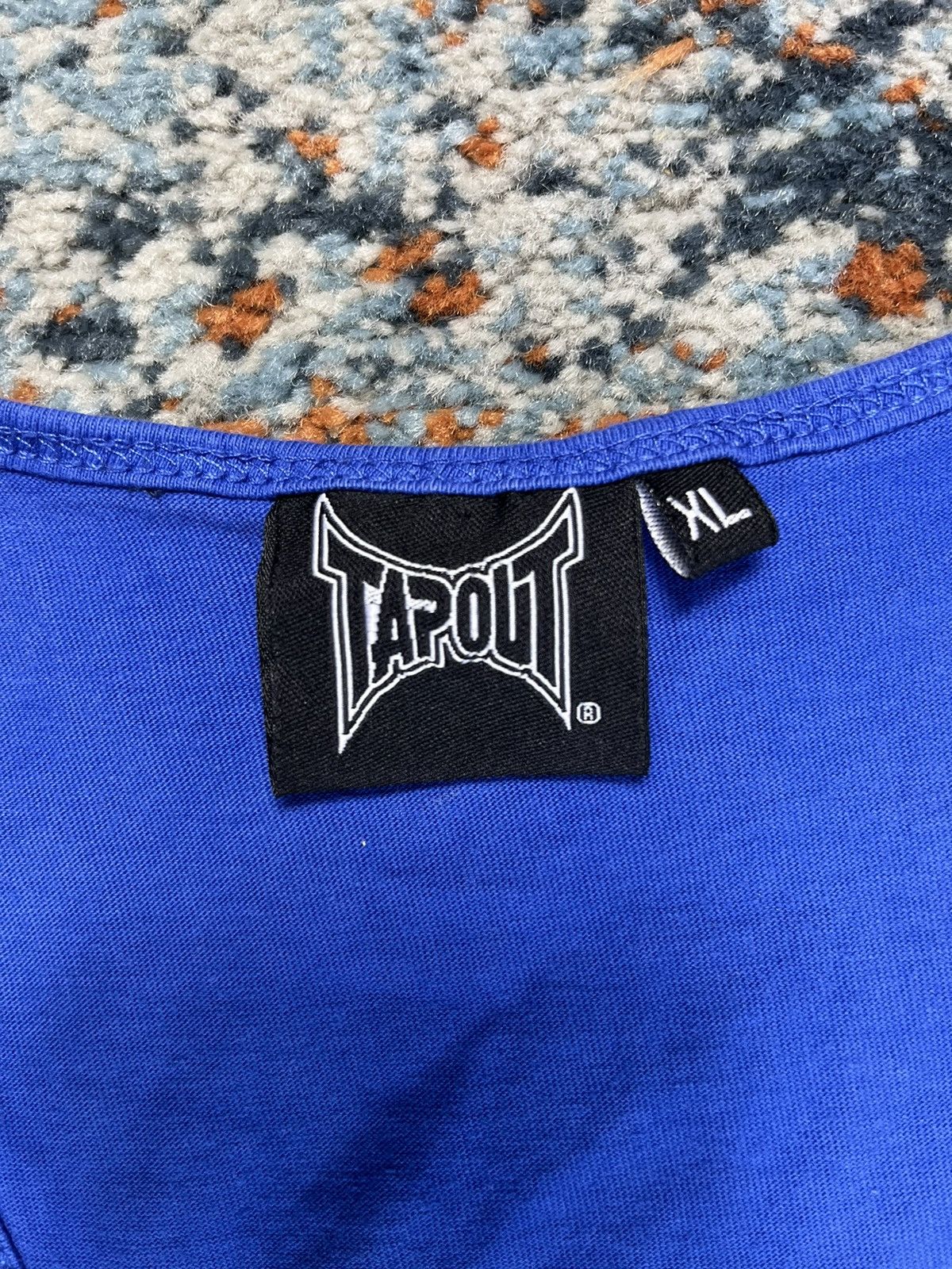 Tapout × Vintage Vintage 00s Tapout big logo print tank top sleeves tee Size US XL / EU 56 / 4 - 5 Thumbnail