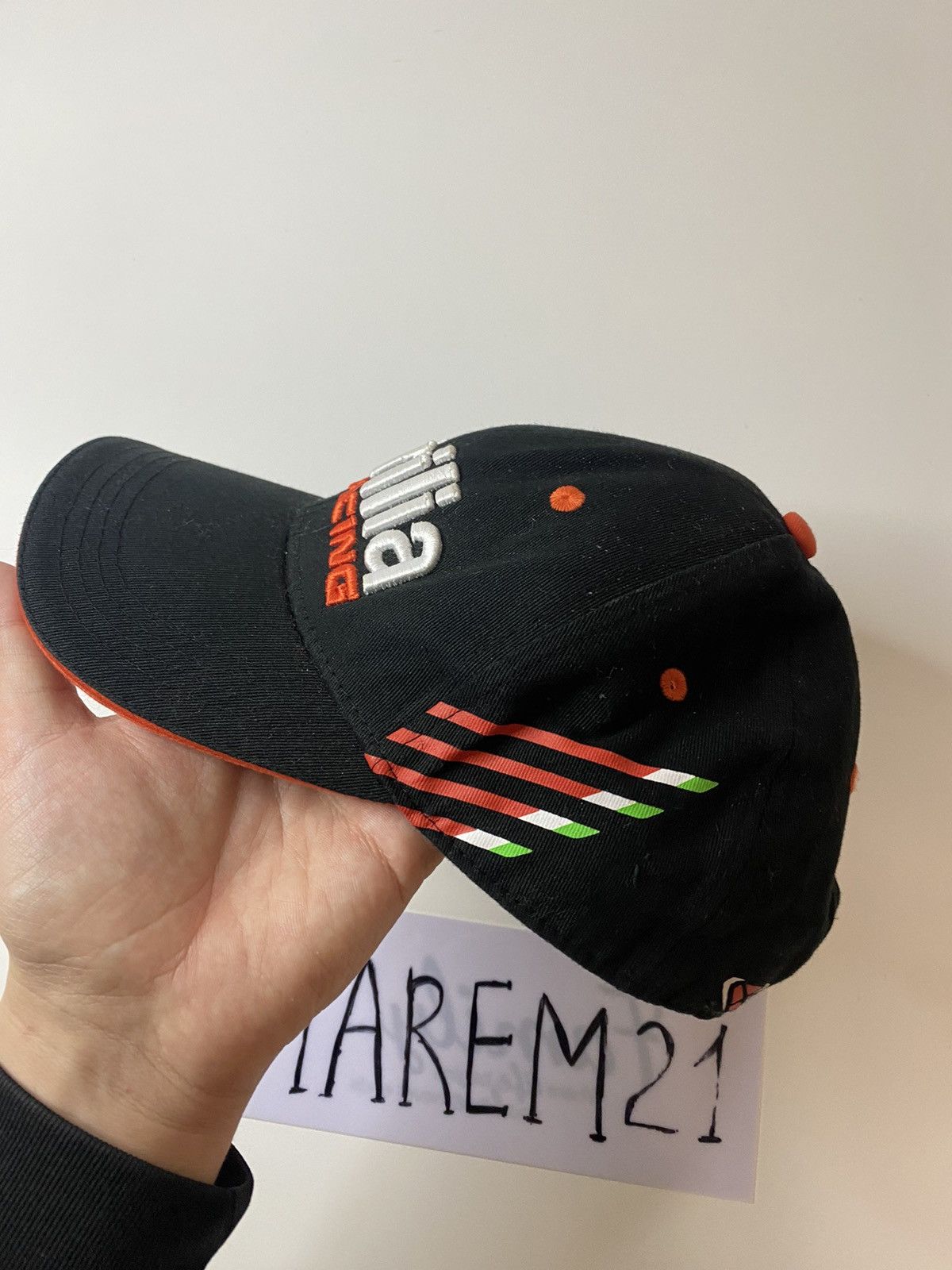 Vintage Aprilia racing cap hat Size ONE SIZE - 3 Thumbnail