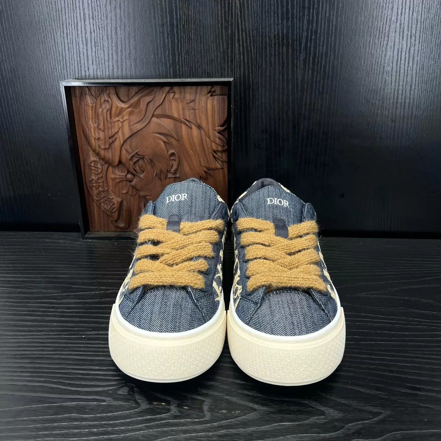 Dior Dior B33 Blue Denim 40.5 Like New Size US 7.5 / EU 40-41 - 4 Thumbnail