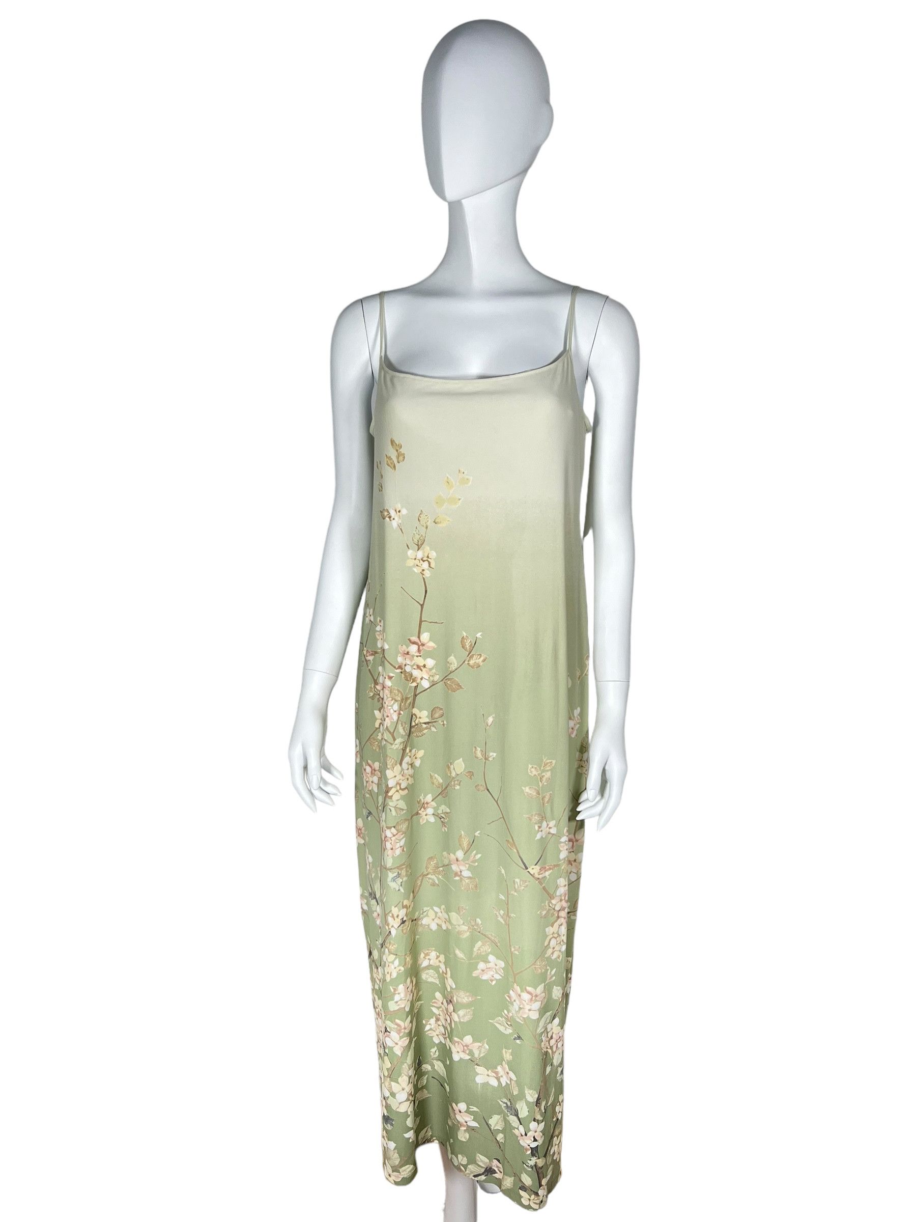 Roberto Cavalli Roberto Cavalli 1998 Cherry Blossom Dress Size L / US 10 / IT 46 - 1 Thumbnail