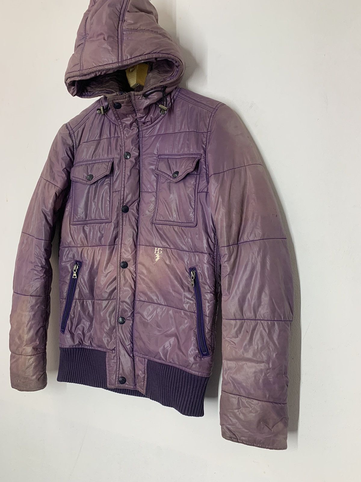 Hysteric Glamour Hysteric Glamour Primaloft Puffer Distressed Jacket Size US S / EU 44-46 / 1 - 3 Thumbnail