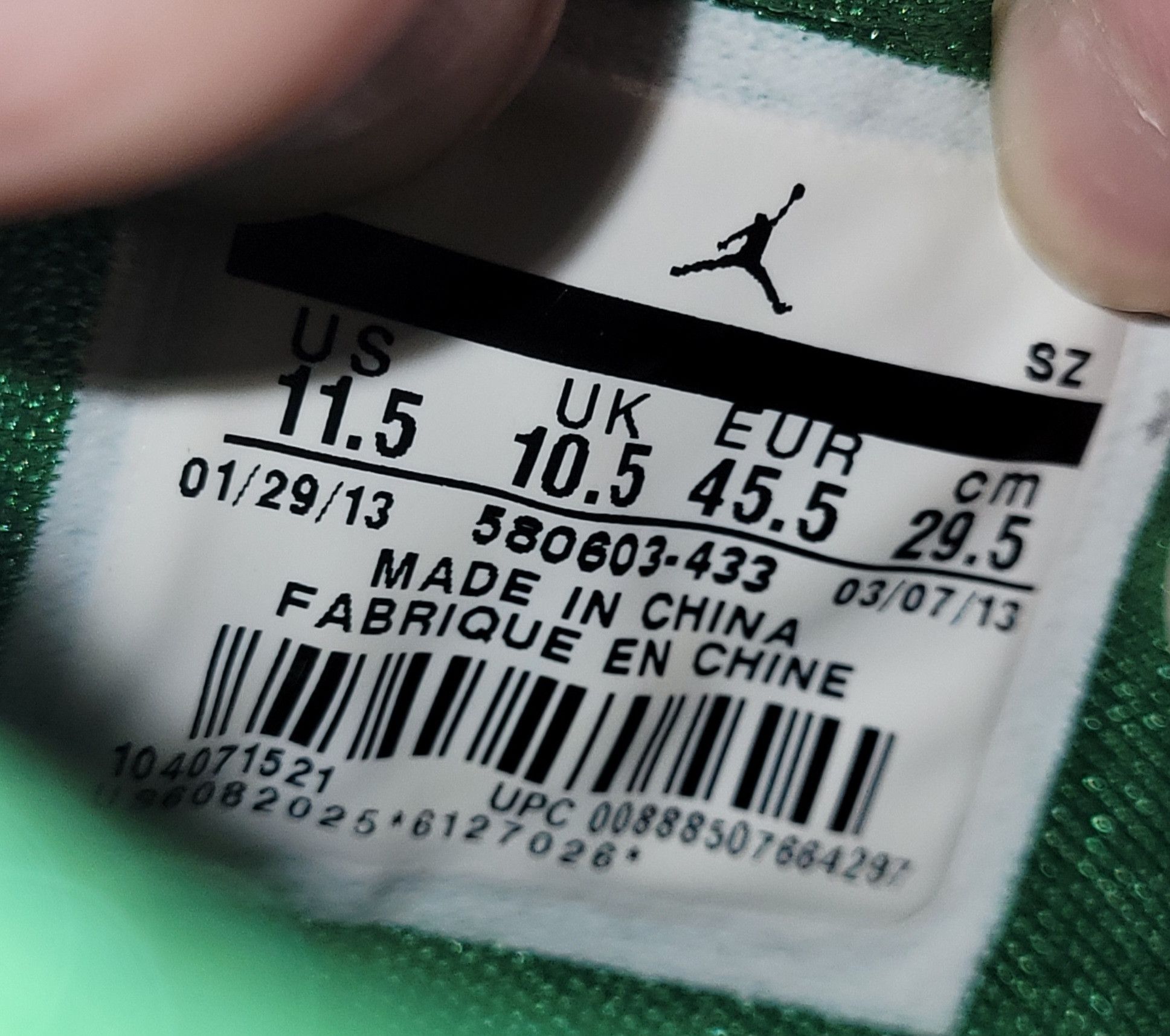 Nike Nike Jordan Son of Mars Low Do the Right Thing Size US 11.5 / EU 44-45 - 6 Thumbnail