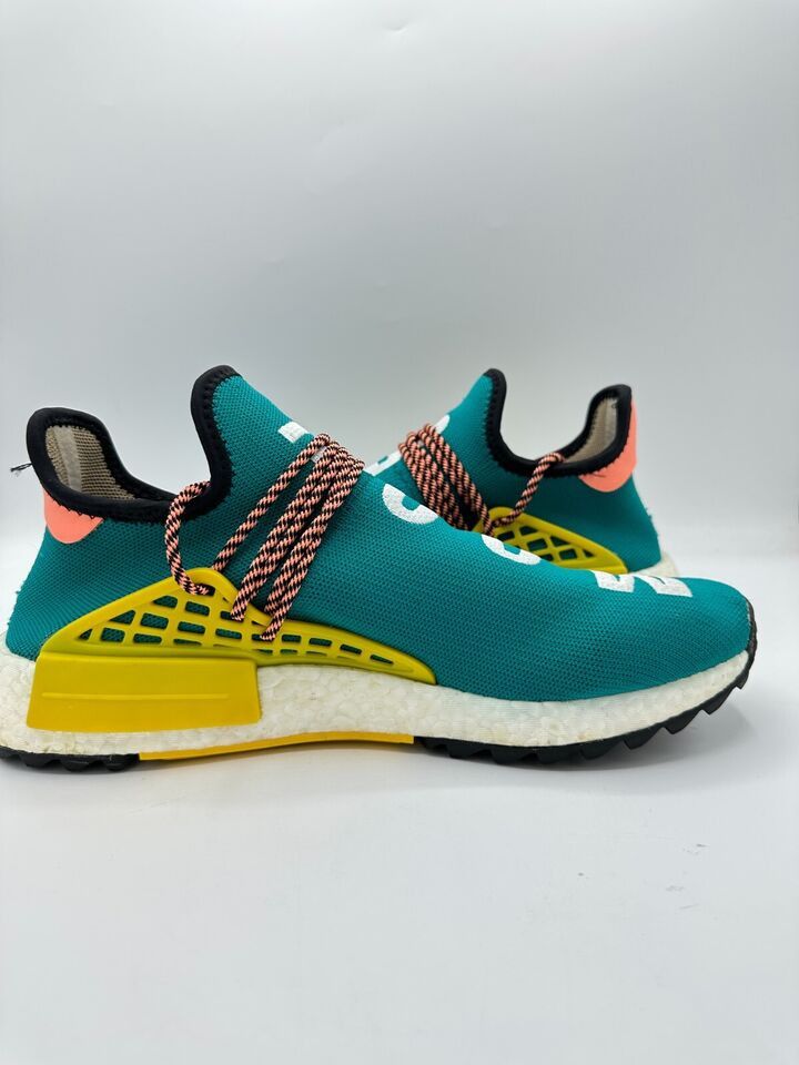 Adidas × Pharrell Human Race NMD Trail Sun Glow CLOUDS MOON Size US 11 / EU 44 - 5 Thumbnail
