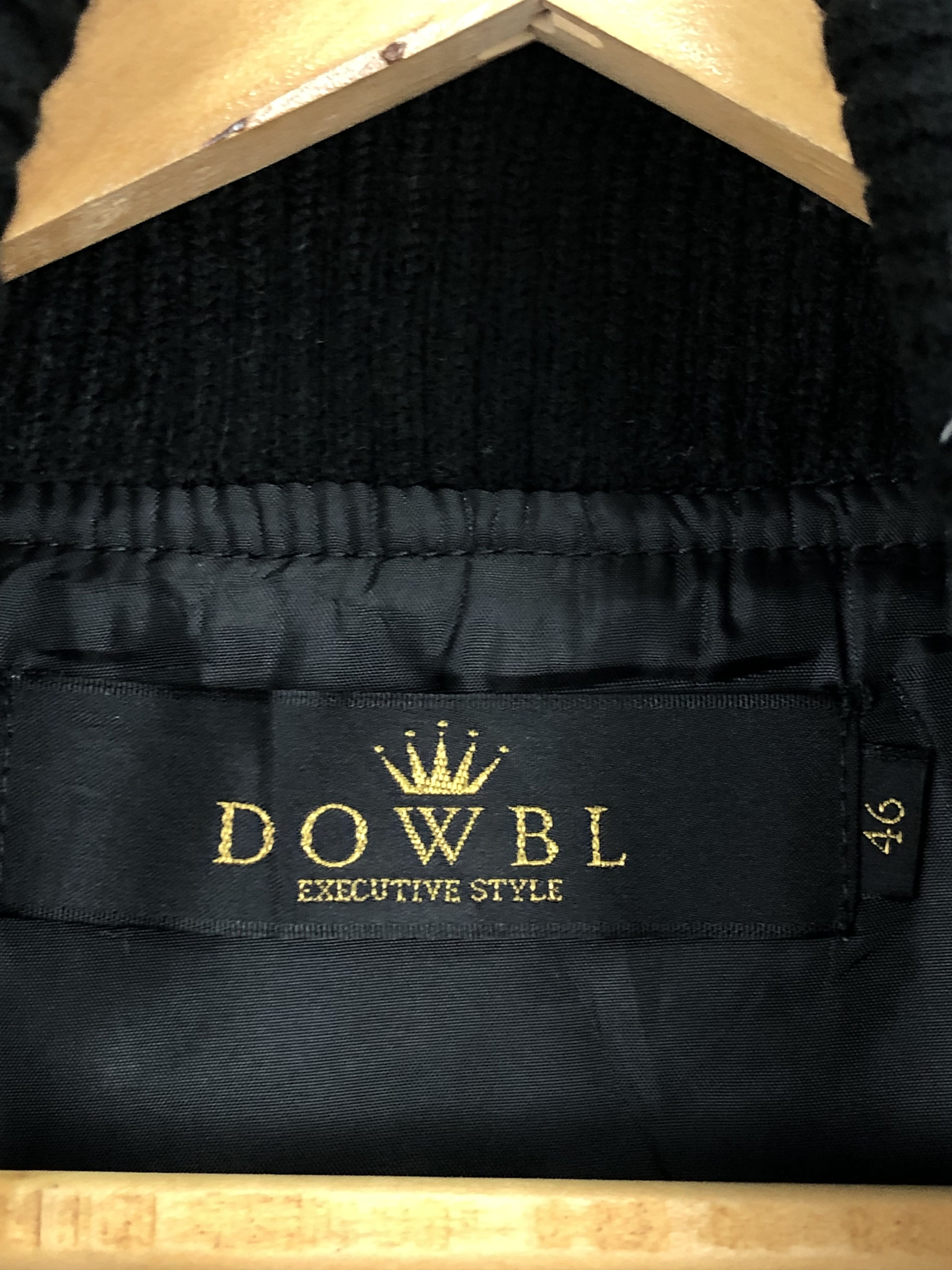 Japanese Brand Vintage 90s Dowbl Wool Varsity Jacket Backprint V0372 Size US M / EU 48-50 / 2 - 6 Thumbnail