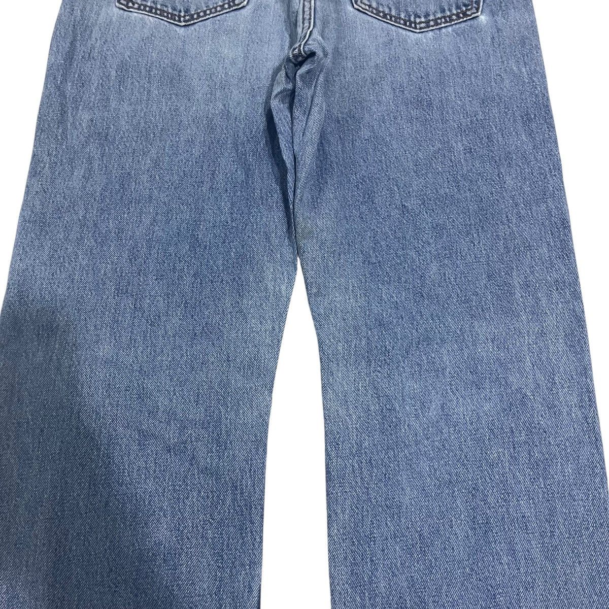 If Six Was Nine × Japanese Brand × Le Grande Bleu (L.G.B.) VINTAGE UNIQLO LIGHT BLUE WASHED DENIM PANTS Size US 32 / EU 48 - 11 Thumbnail