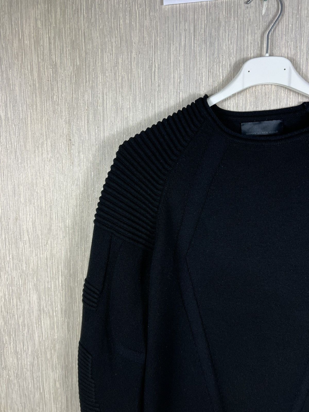 Diesel Black Gold Diesel Black Gold rayon viscose armor ribbed sweater jumper Size US S / EU 44-46 / 1 - 5 Thumbnail