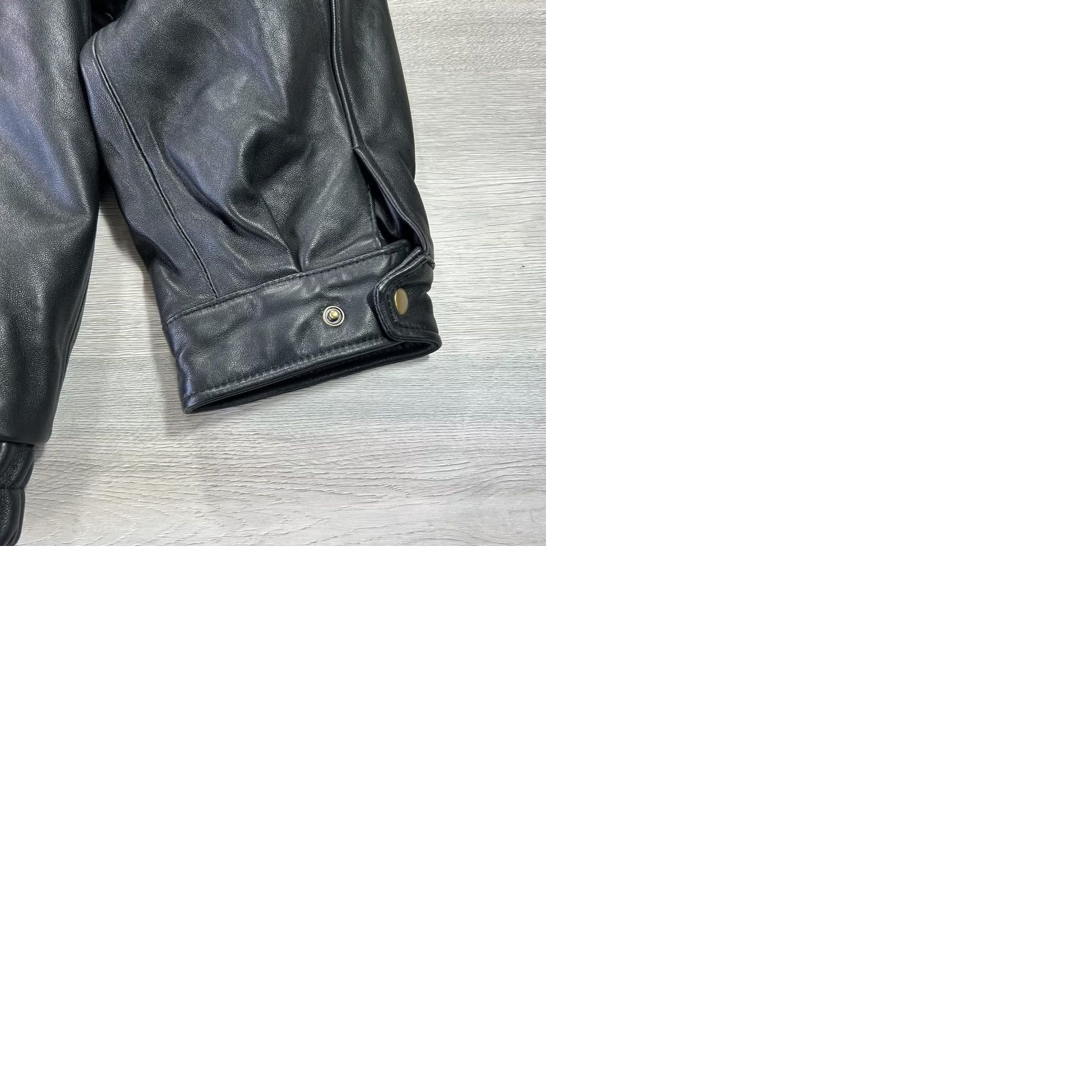 Joseph Joseph & Feiss Leather Jacket Mens 2XLT Black Lambskin Zip Bomber Quilted Lined Jacket Size US XXL / EU 58 / 5 - 9 Thumbnail