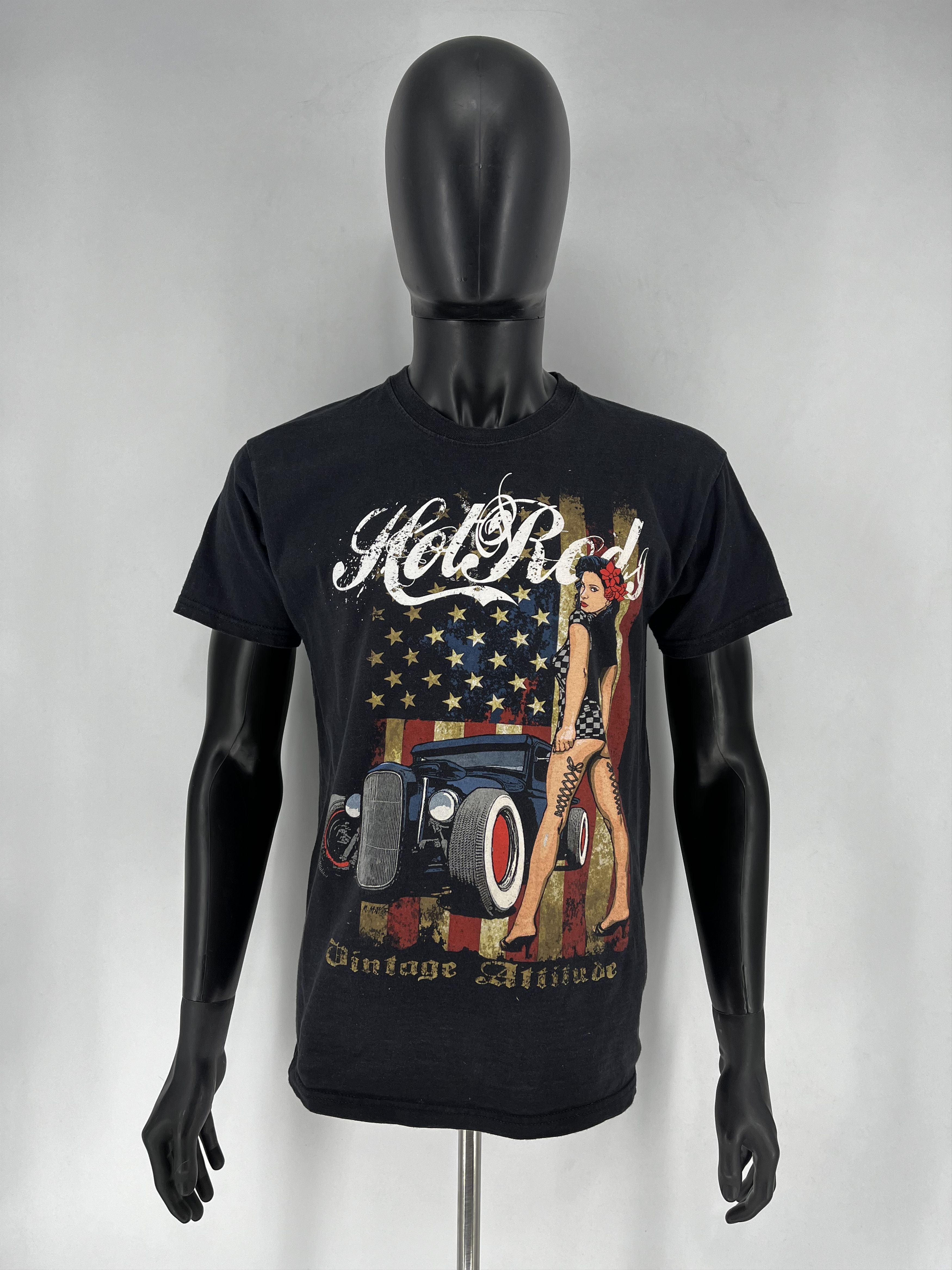 Harley Davidson × Vintage Vintage Y2K EMP Hot Rods majica M Size US L / EU 52-54 / 3 - 2 Thumbnail