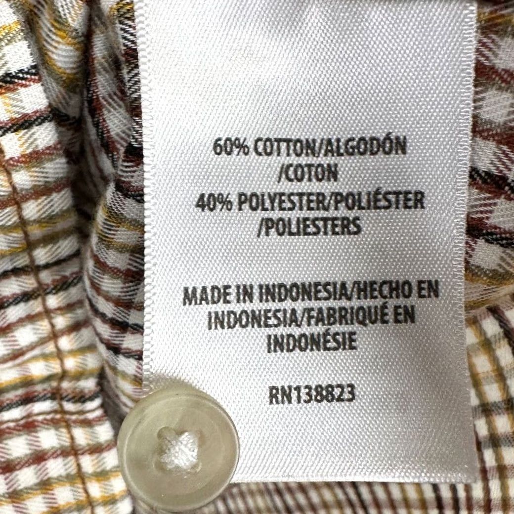 Vintage Gibson Pearl Snap Western Shirt XS? Wait, keep: Gibson Pearl Snap Western Shirt Adult XL Multi Plaid Flap Pockets Button Up Mens Size US XL / EU 56 / 4 - 7 Thumbnail