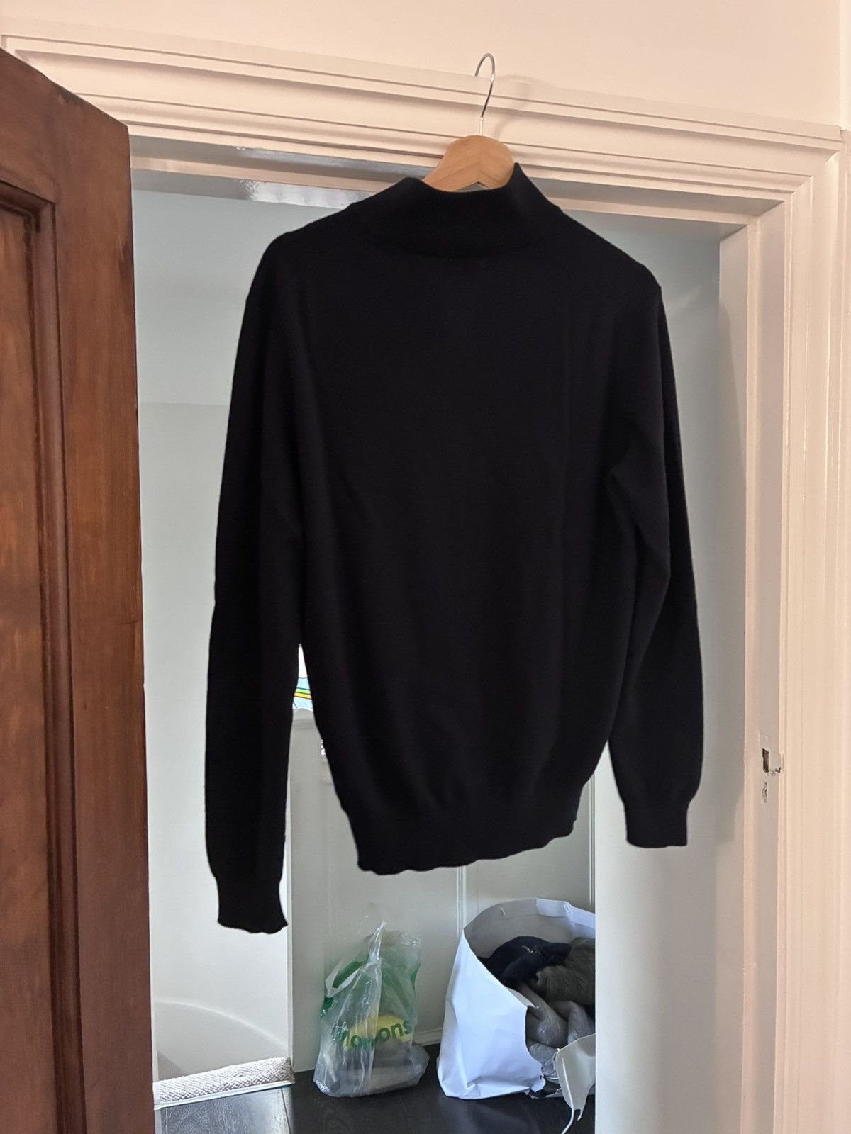 Loro Piana Loro piana navy baby cashmere quarter zip size medium/48 Size US M / EU 48-50 / 2 - 6 Thumbnail