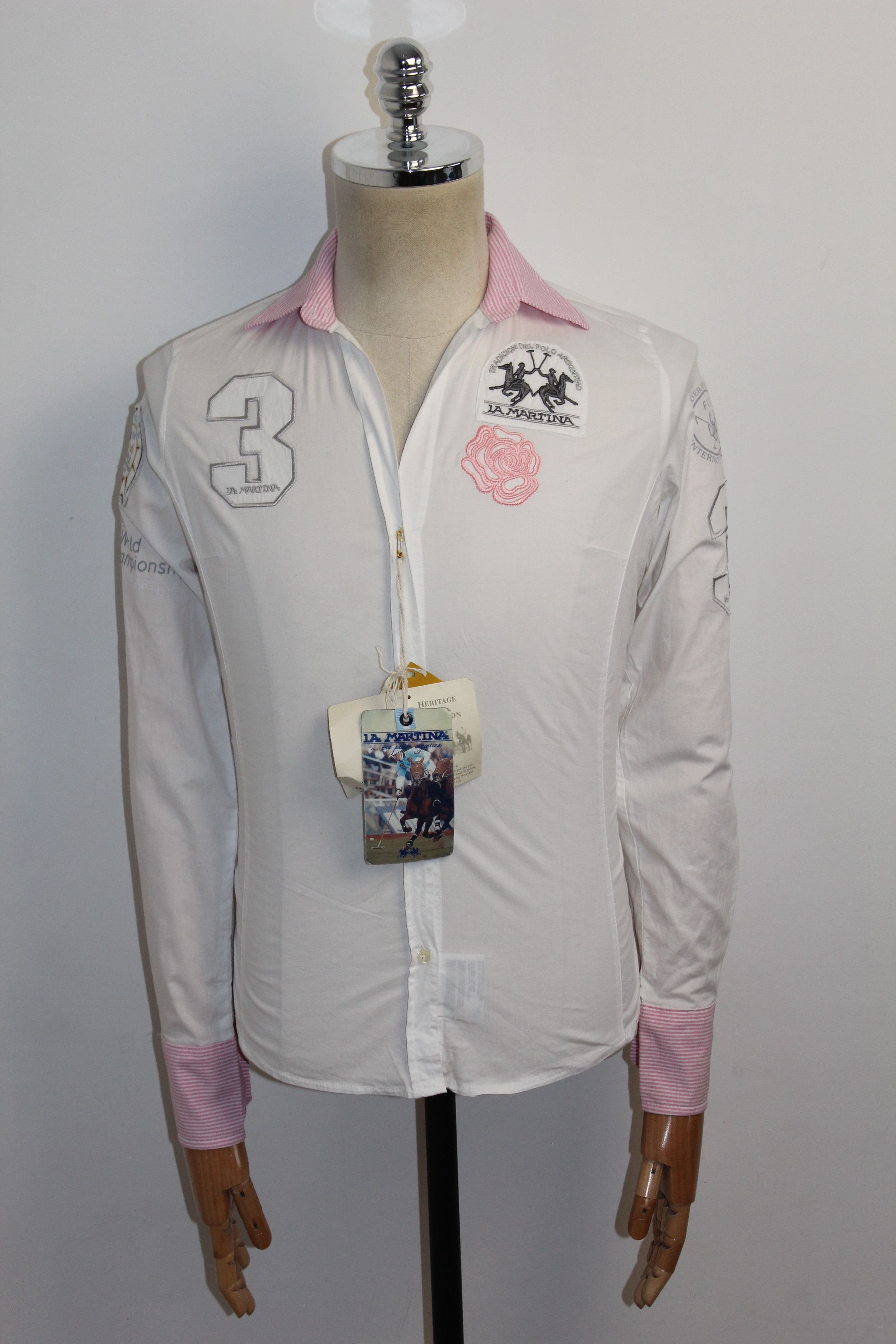 La Martina Women's LA MARTINA Long Sleeve Shirt Top Size S / US 4 / IT 40 - 1 Thumbnail