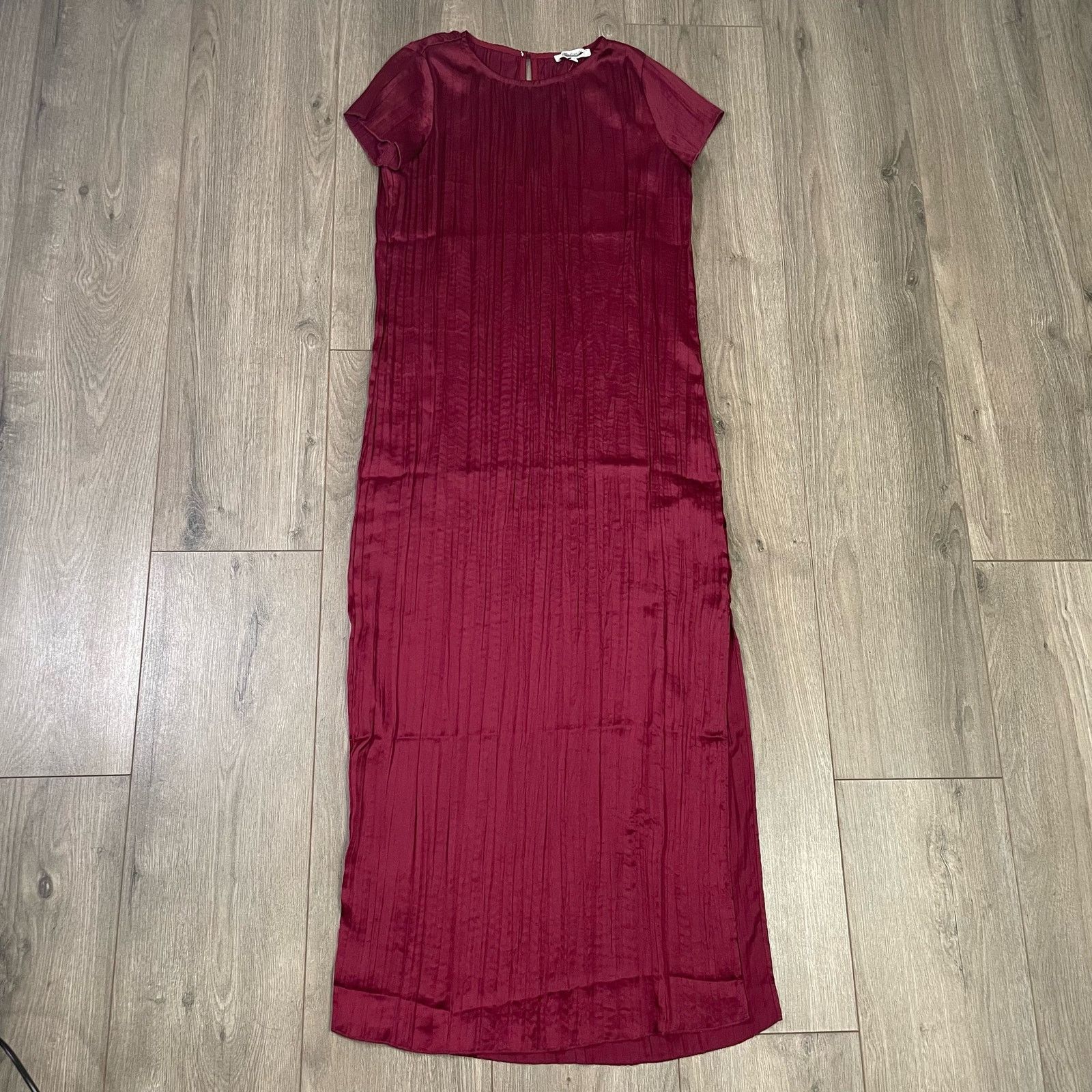 Madewell Madewell Kourtney Plisse Midi Slip Dress US Women's XS New Size XS / US 0-2 / IT 36-38 - 1 Thumbnail
