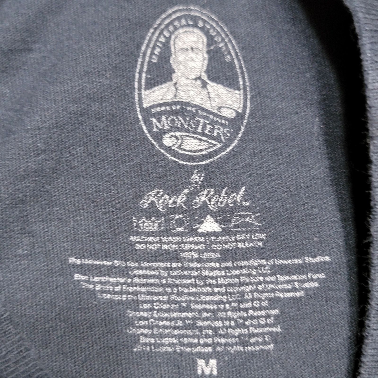 Other Glow In The Dark Frankenstein Unisex Tee (Rock Rebel) - Med Size US M / EU 48-50 / 2 - 5 Thumbnail