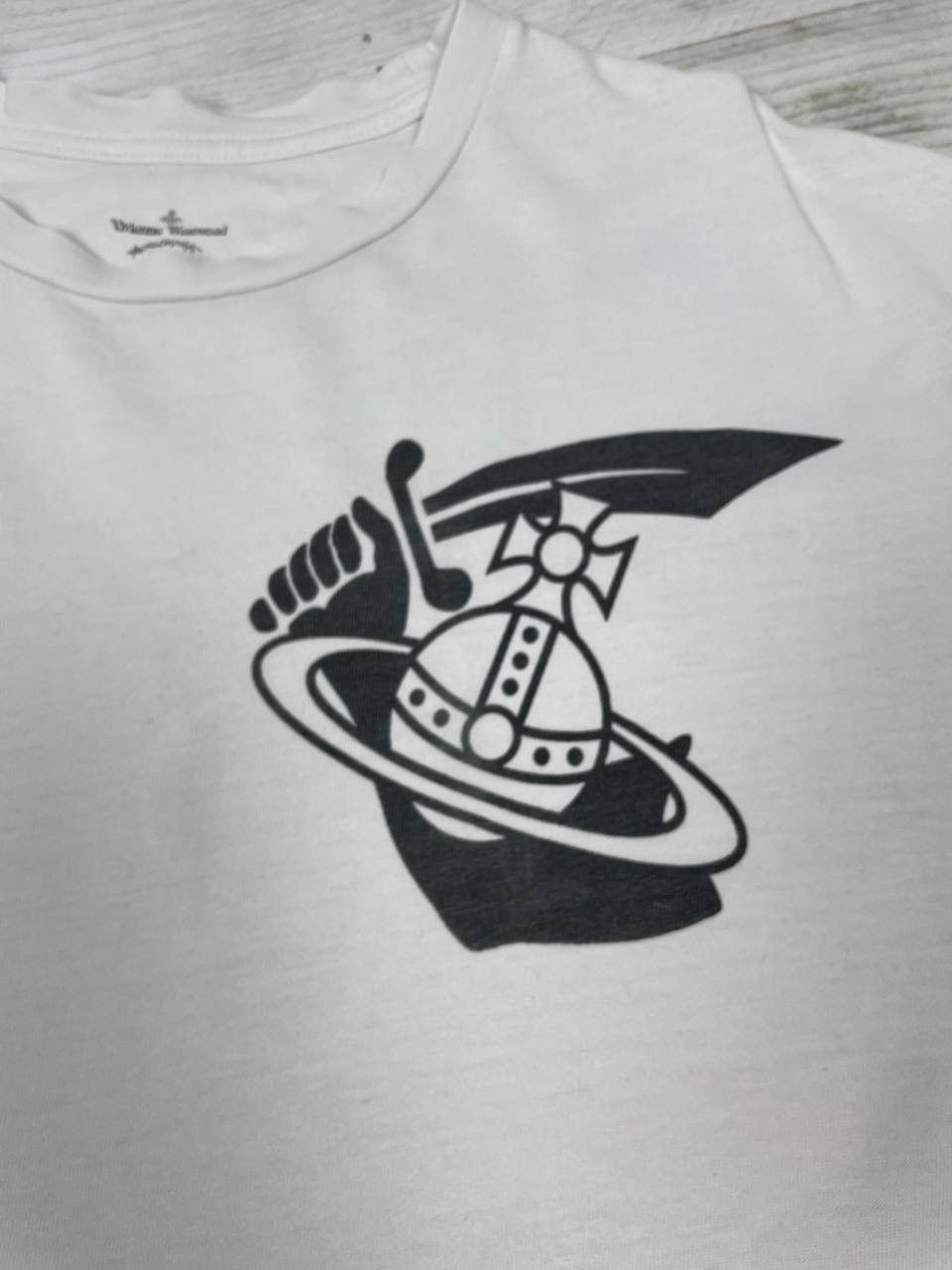 Vivienne Westwood Vivienne Westwood Anglomania New Boxy T-Shirt Chaos Orb Size US XL / EU 56 / 4 - 3 Thumbnail