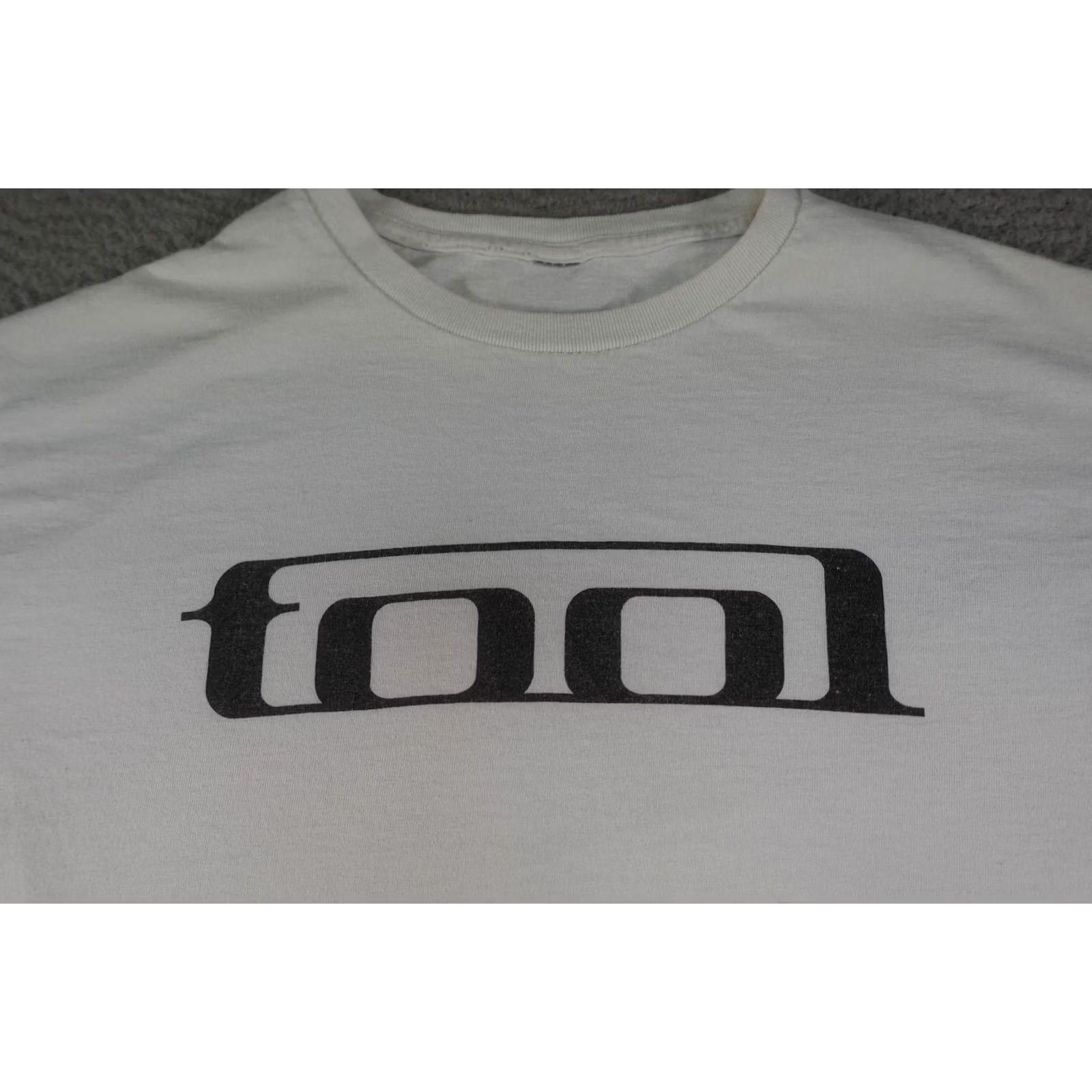 Doublet Tool Tour Shirt Mens Large White Graphic Print Double Sided Opiate Vintage 2009 Los Angeles CA Wrench Logo Bands Mens Shirt Size US L / EU 52-54 / 3 - 2 Thumbnail