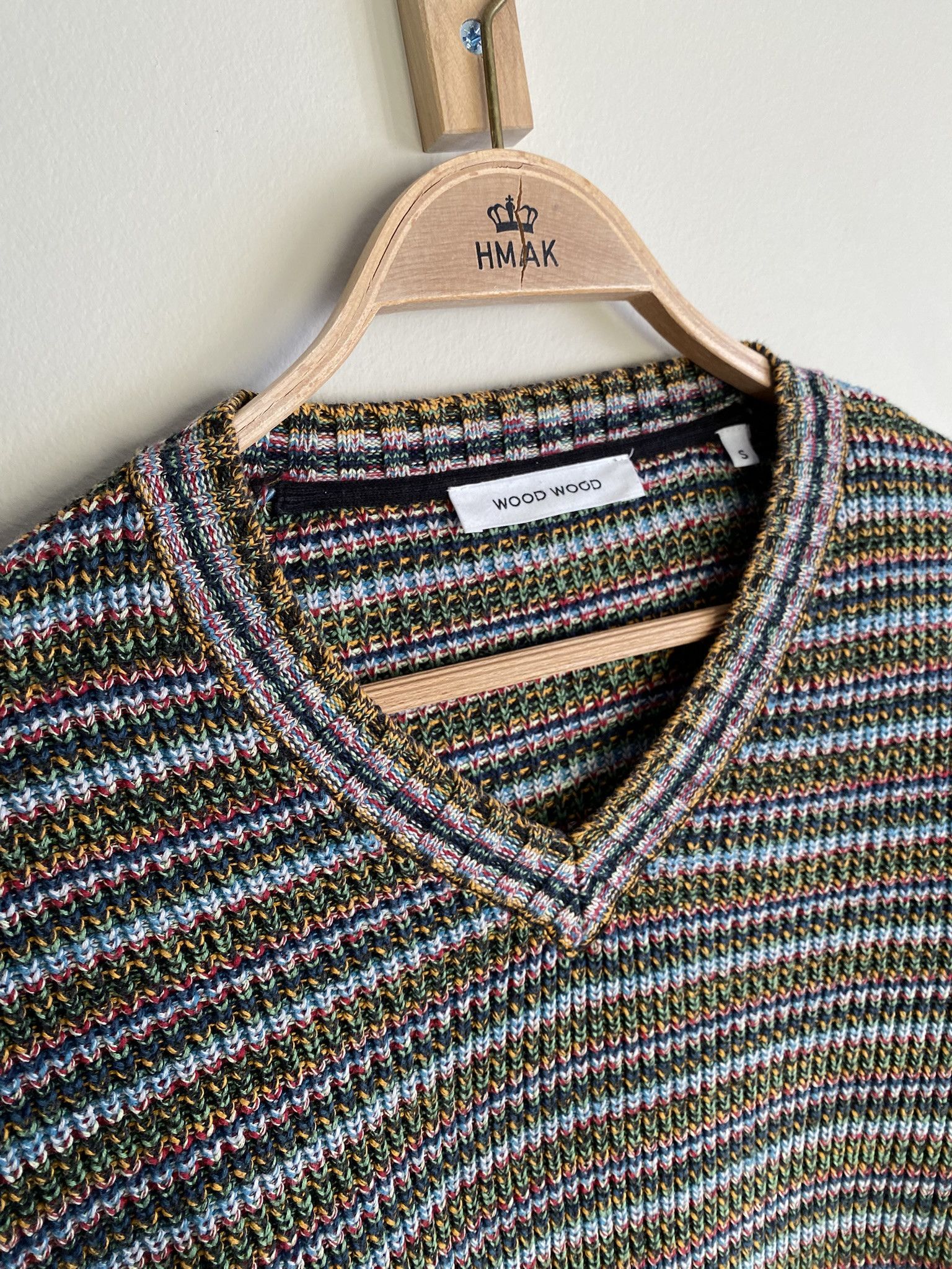 Acne Studios $320 - Vagn Multi Stripe Knit Size US S / EU 44-46 / 1 - 7 Thumbnail