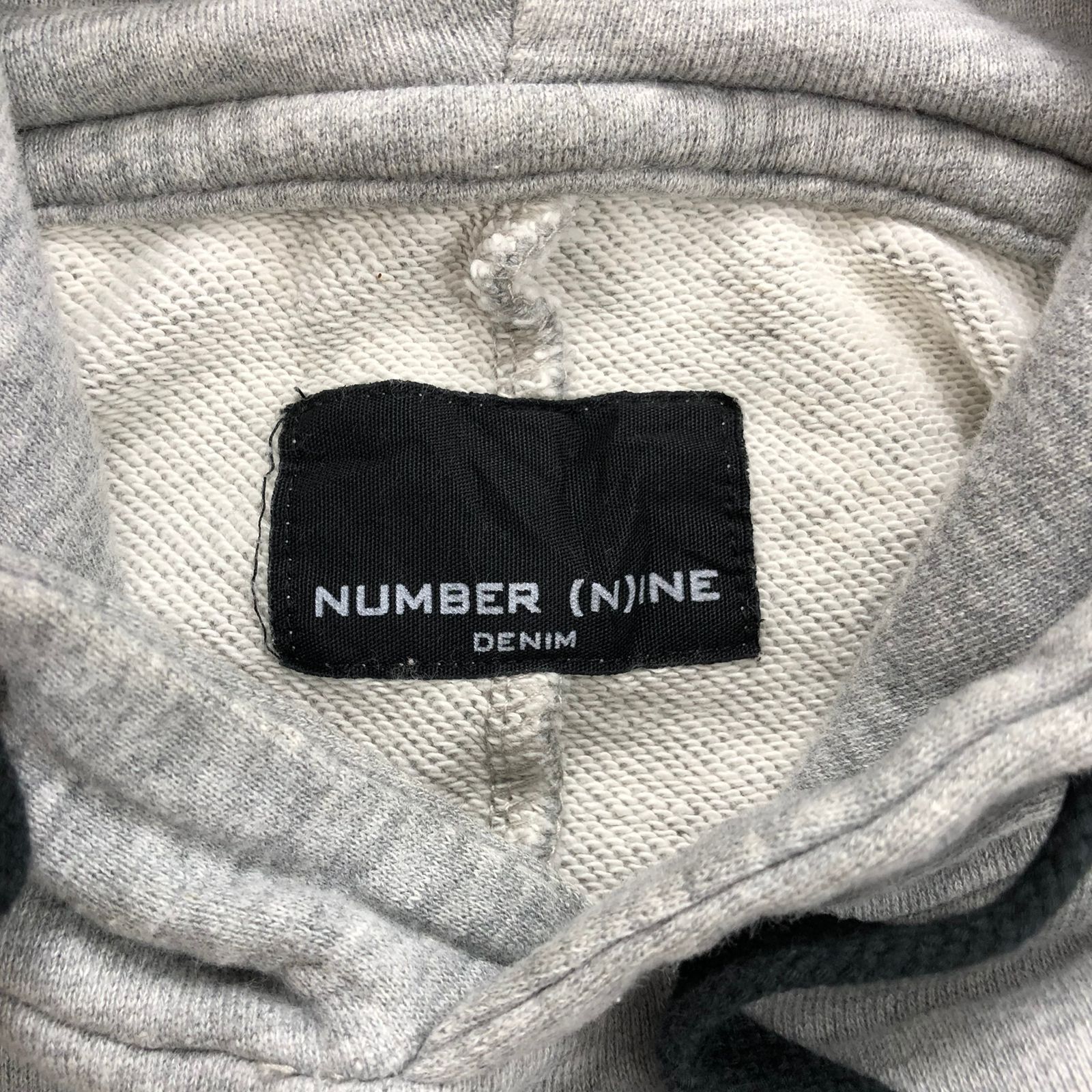 Number (N)ine Number Nine Grey Hoodie Size US M / EU 48-50 / 2 - 6 Thumbnail