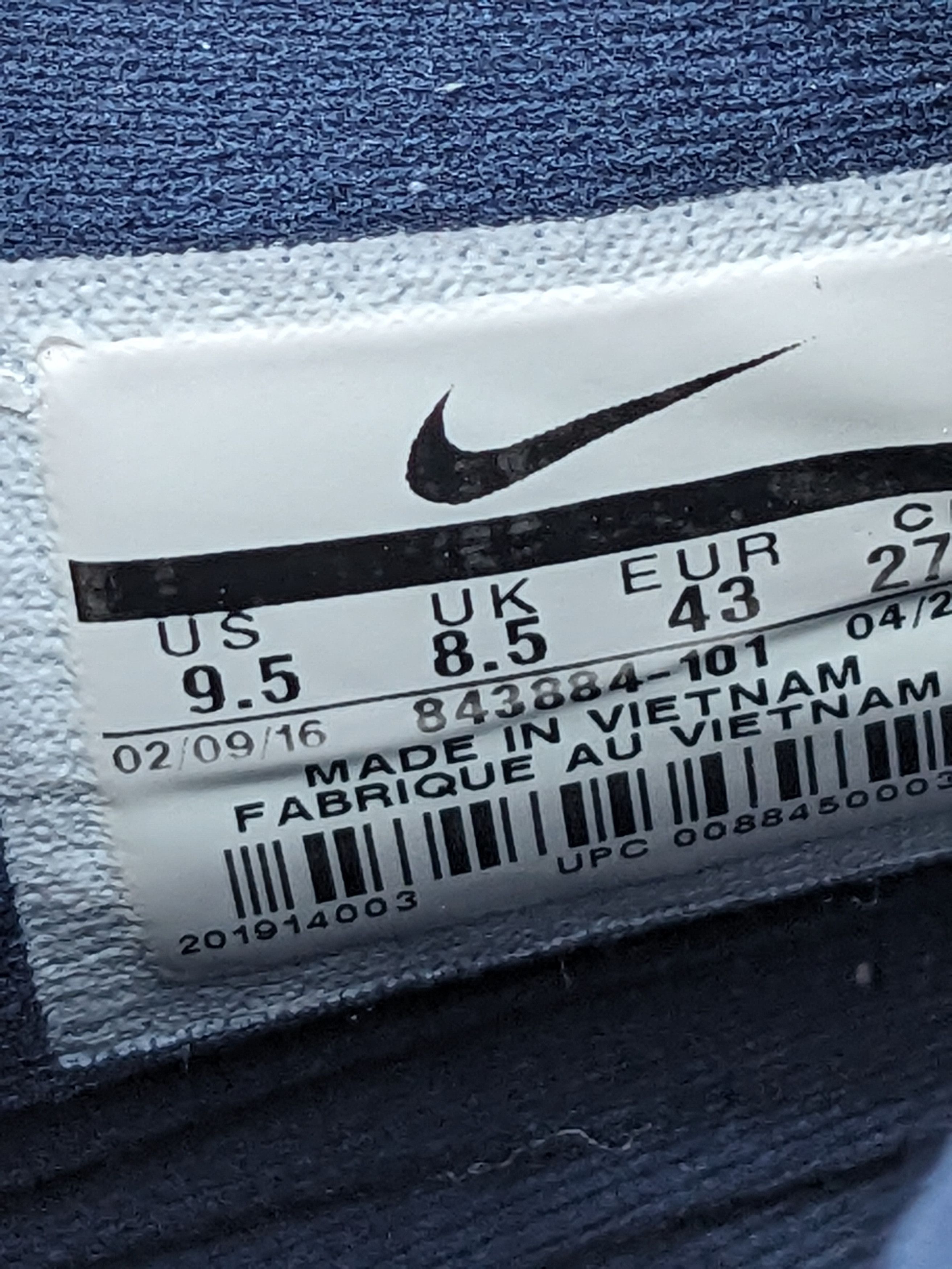 Designer × Nike Nike Air Max Audacity Mens Anthony Davis 2016 Shoes 9.5 Size US 9.5 / EU 42-43 - 7 Thumbnail