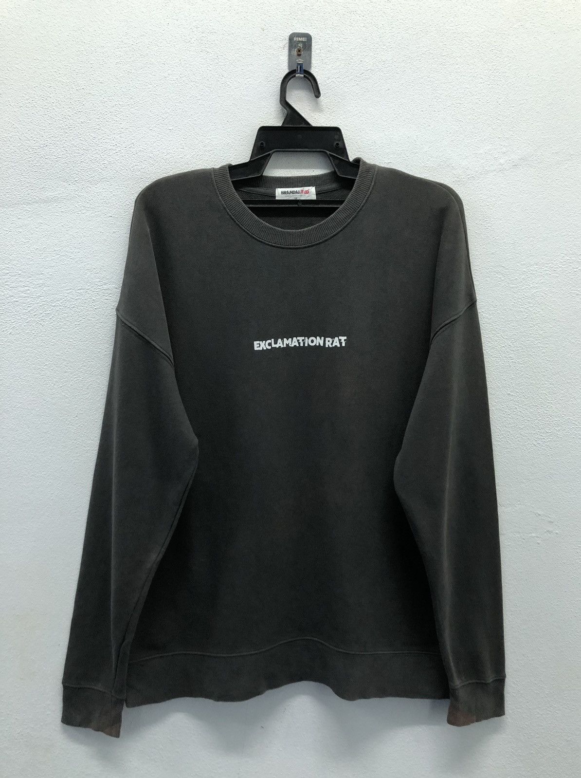 Vintage Brandalised Exclamation Rat Vandal Or Prodigy Sweatshirt Size US M / EU 48-50 / 2 - 2 Thumbnail