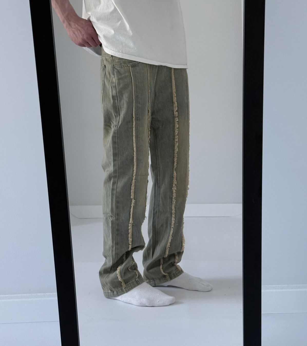 Other Vintage y2k buggy wide track streetwear avantgarde jeans Size US 31 - 3 Thumbnail
