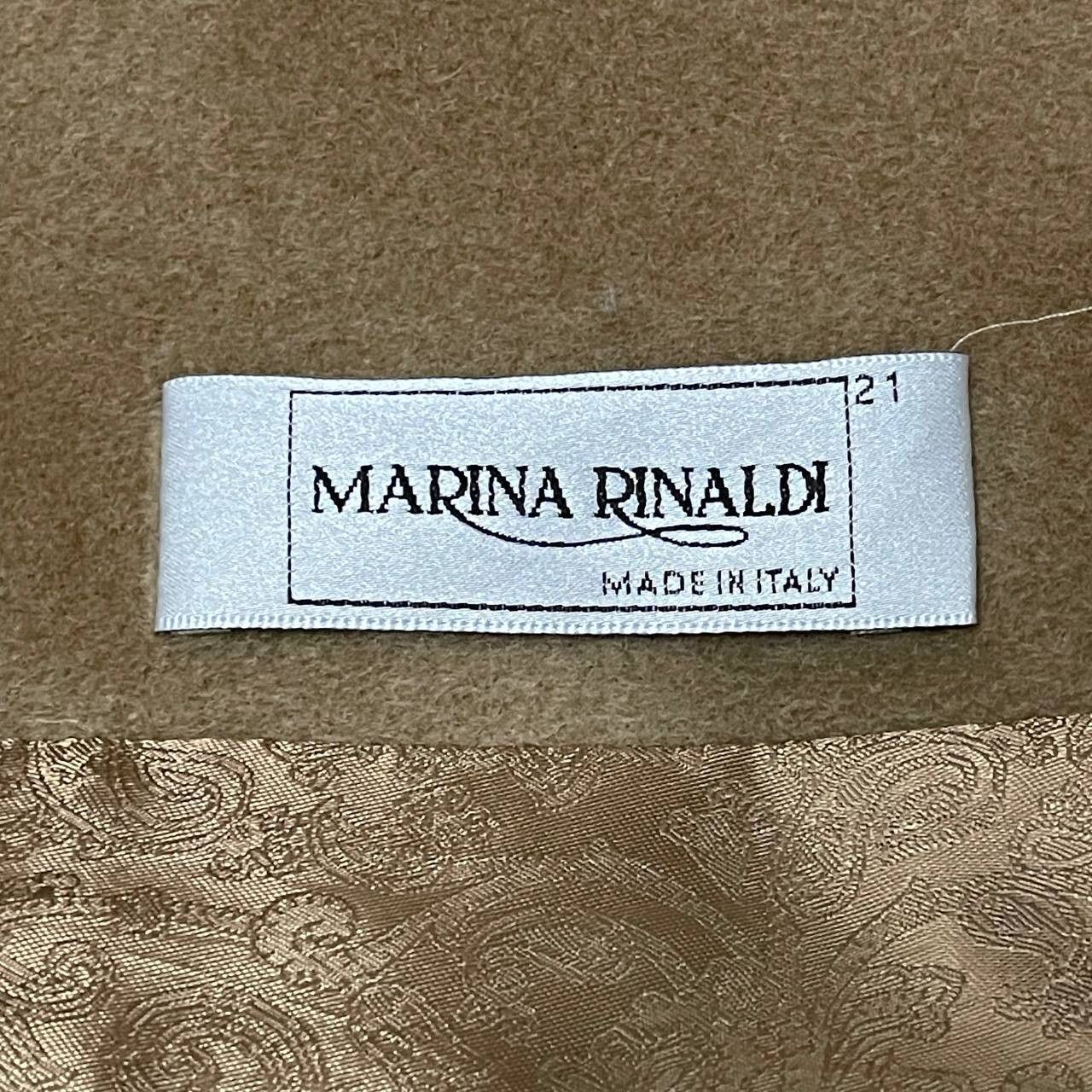 Autumn Cashmere Vintage Marina Rinaldi Made in Italy Wool Cashmere OverCoat Size US L / EU 52-54 / 3 - 7 Thumbnail