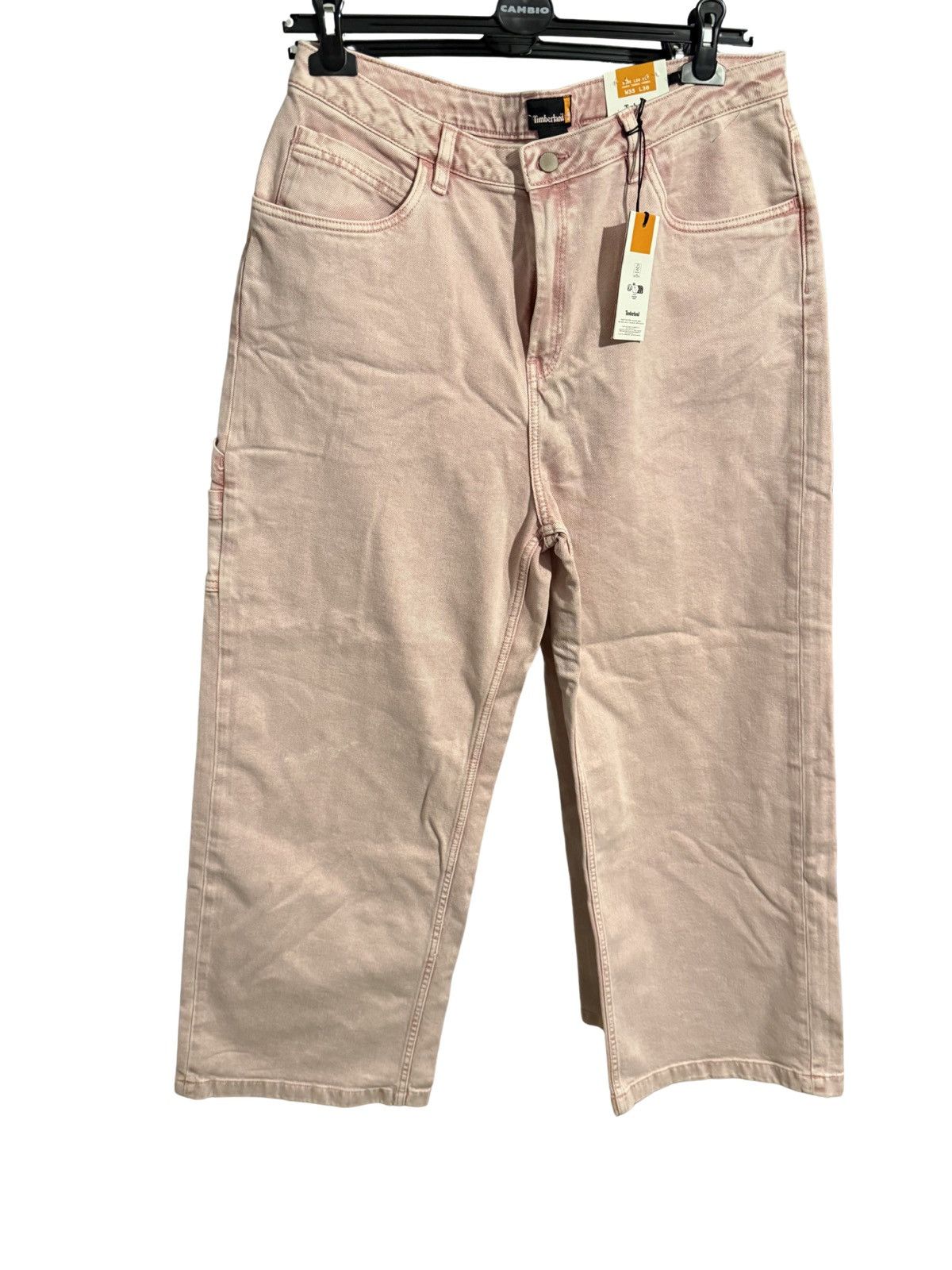 Timberland Timberland Wide Leg Fit Pants – Pink – W35 L30 –New with Tag Size 35" - 1 Thumbnail