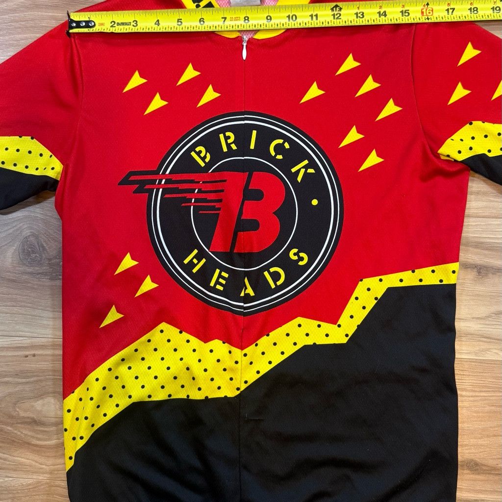 47 Brand Louis Garneau Men’s Brick Heads Cycling Jersey L Size US XXS / EU 40 - 3 Thumbnail