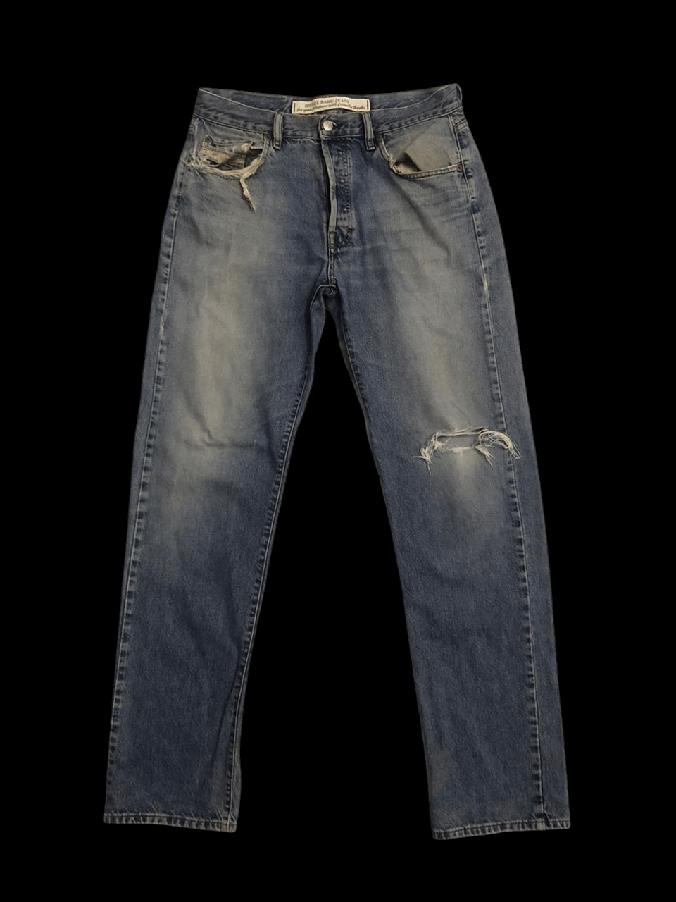Diesel Vintage Diesel distressed Denim Pants Size US 33 - 1 Thumbnail