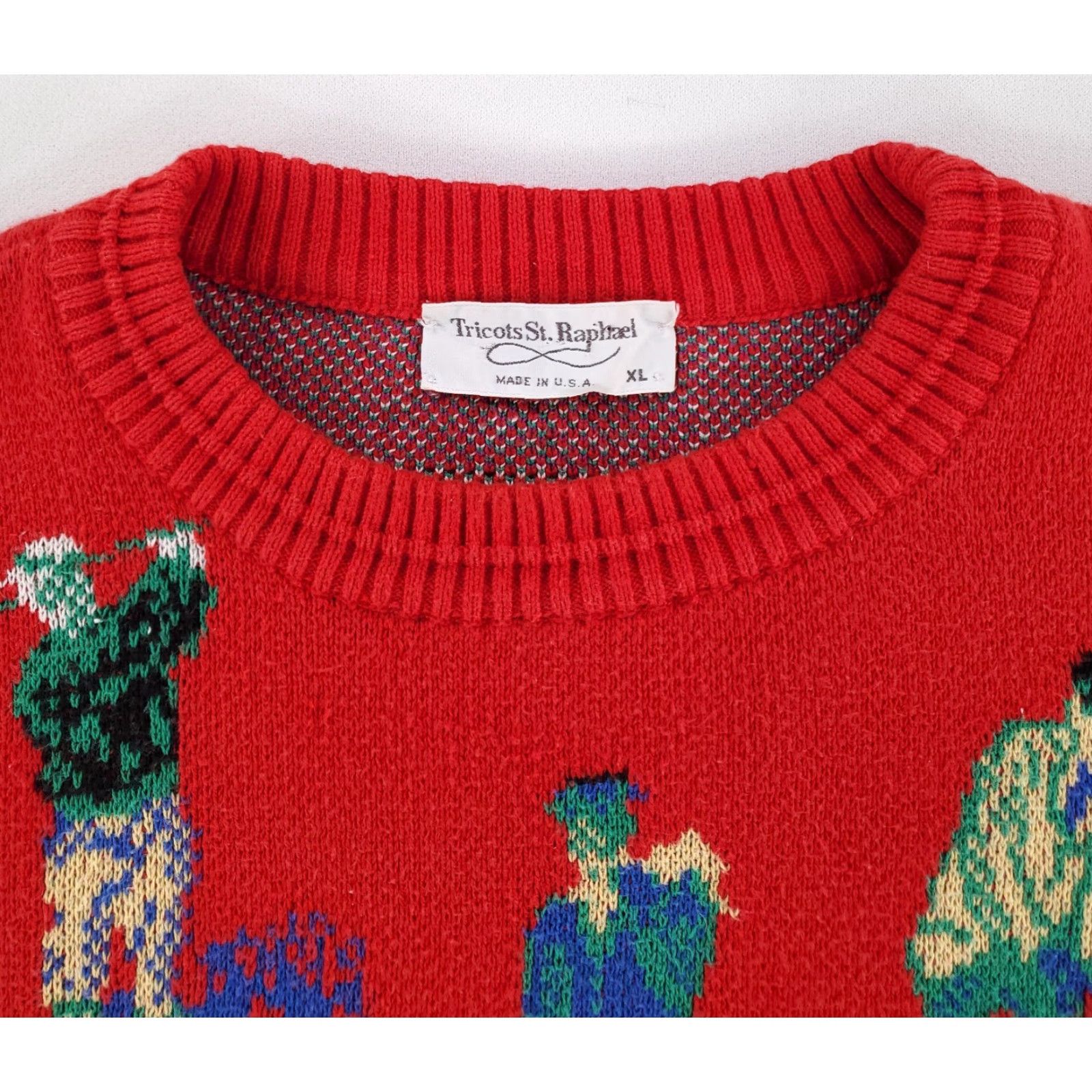 Vintage **Tricots St Raphael Mens XL Pullover Knit Sweater USA** User: Tricots St Raphael Mens XL Pullover Knit Sweater USA Size US XL / EU 56 / 4 - 2 Thumbnail