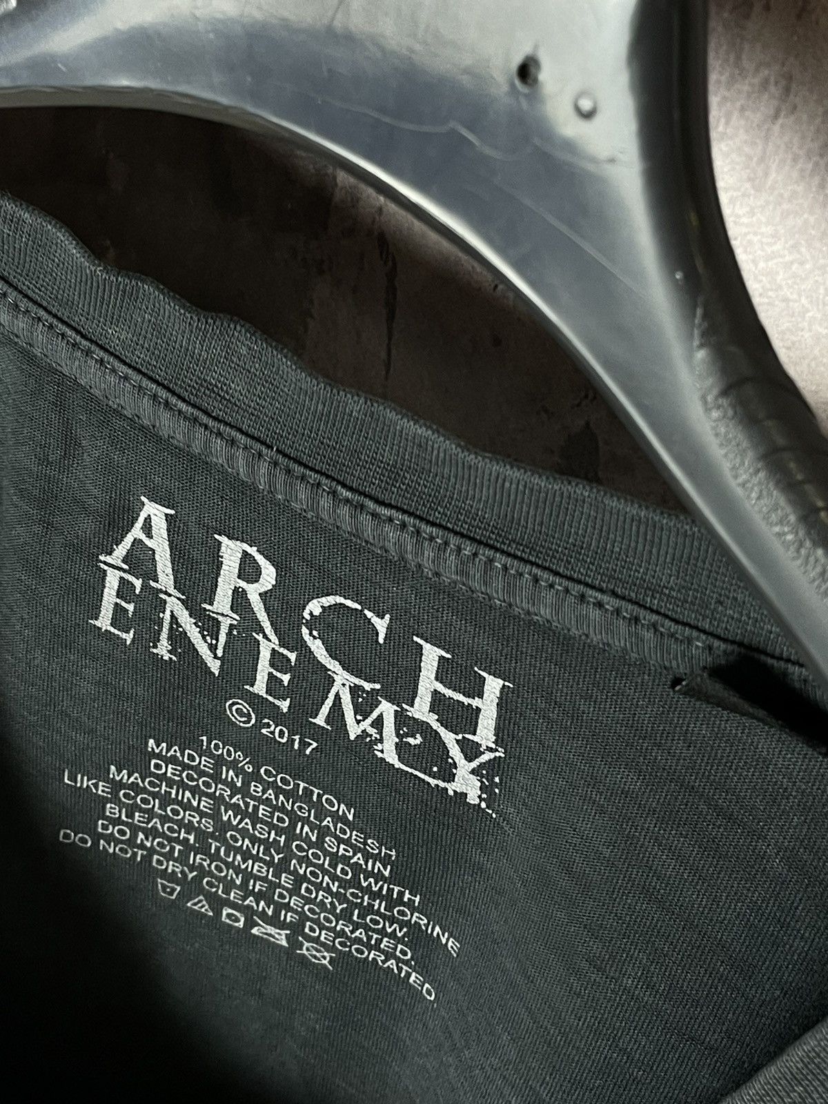 Band Tees × Vintage Vintage Arch Enemy Pure Fu*ing Metal T Shirt Tour Band Tee Size US M / EU 48-50 / 2 - 11 Thumbnail