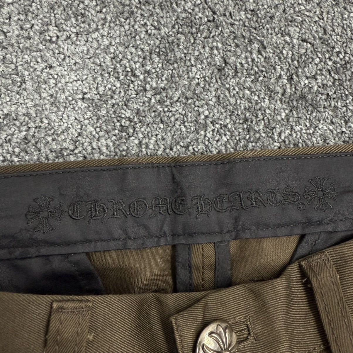Chrome Hearts Chrome Hearts Brown Chino Cheetah Leopard Patches Size US 31 - 7 Thumbnail