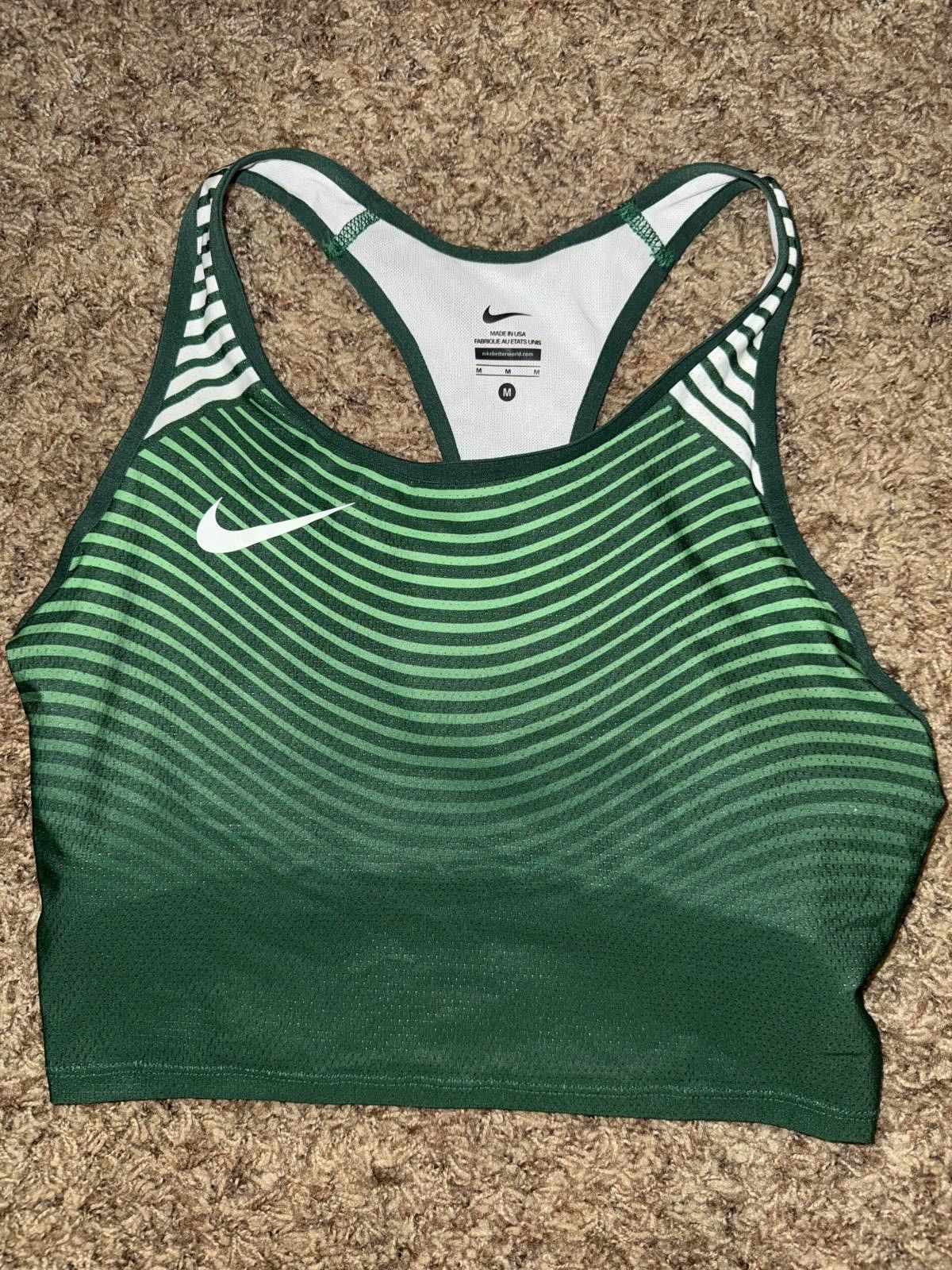 Nike Nike Women’s Pro Elite Crop Distance Track And Field Singlet Size ONE SIZE - 1 Thumbnail
