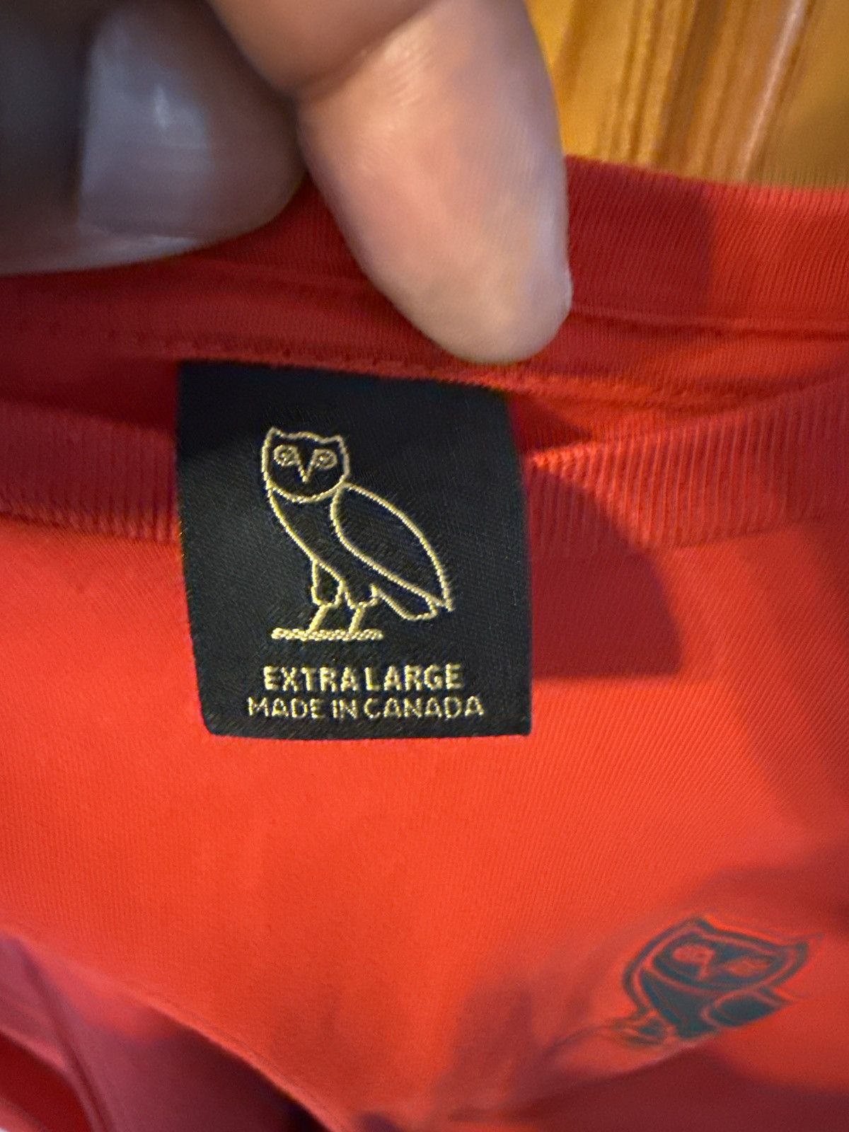 October's Very Own OVO Holographic owl Tee Size US XL / EU 56 / 4 - 6 Thumbnail